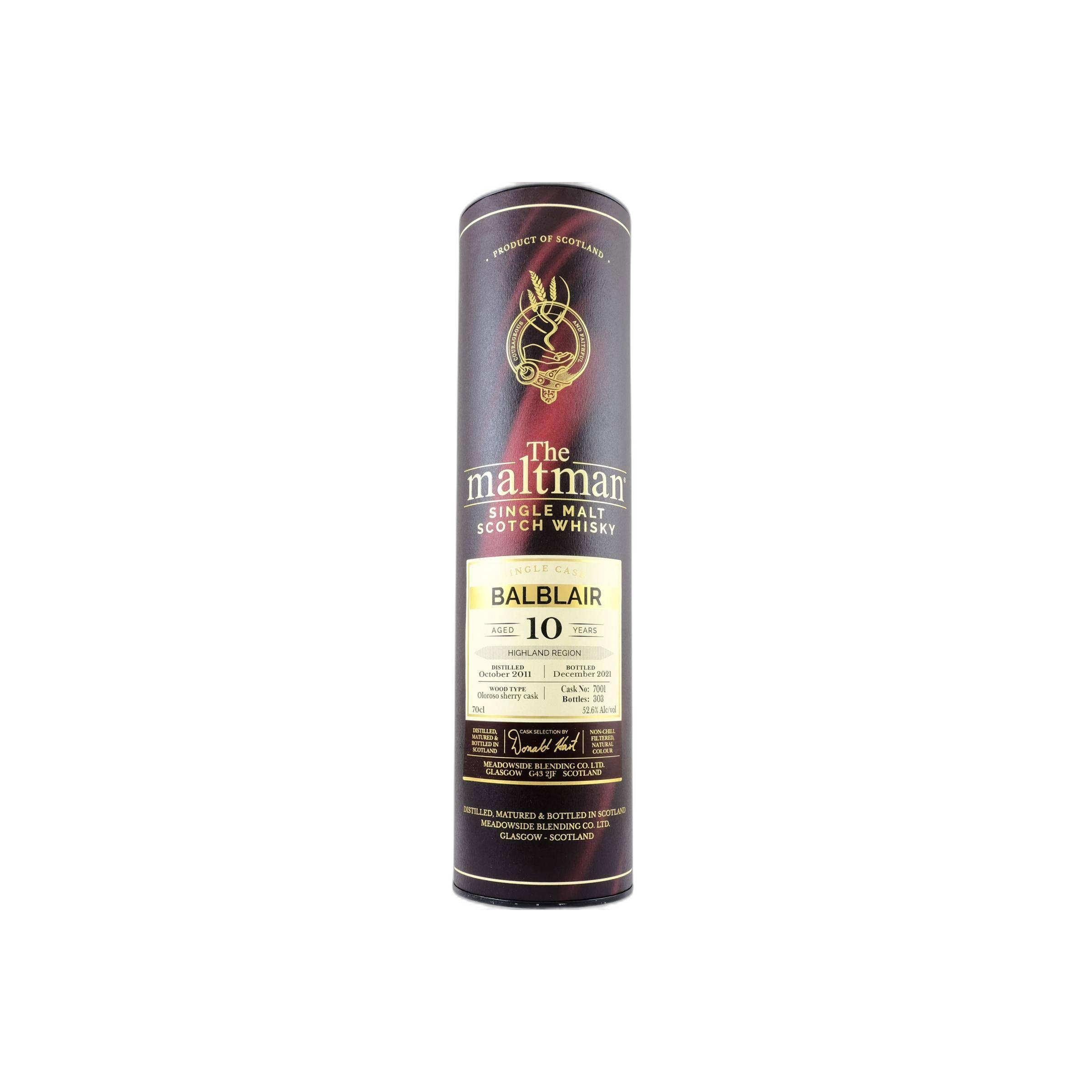 Balblair 2011 10 Years Single Malt Whisky 3