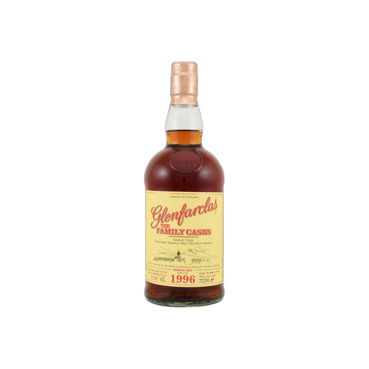 Glenfarclas 1996 18 Years Single Malt Whisky