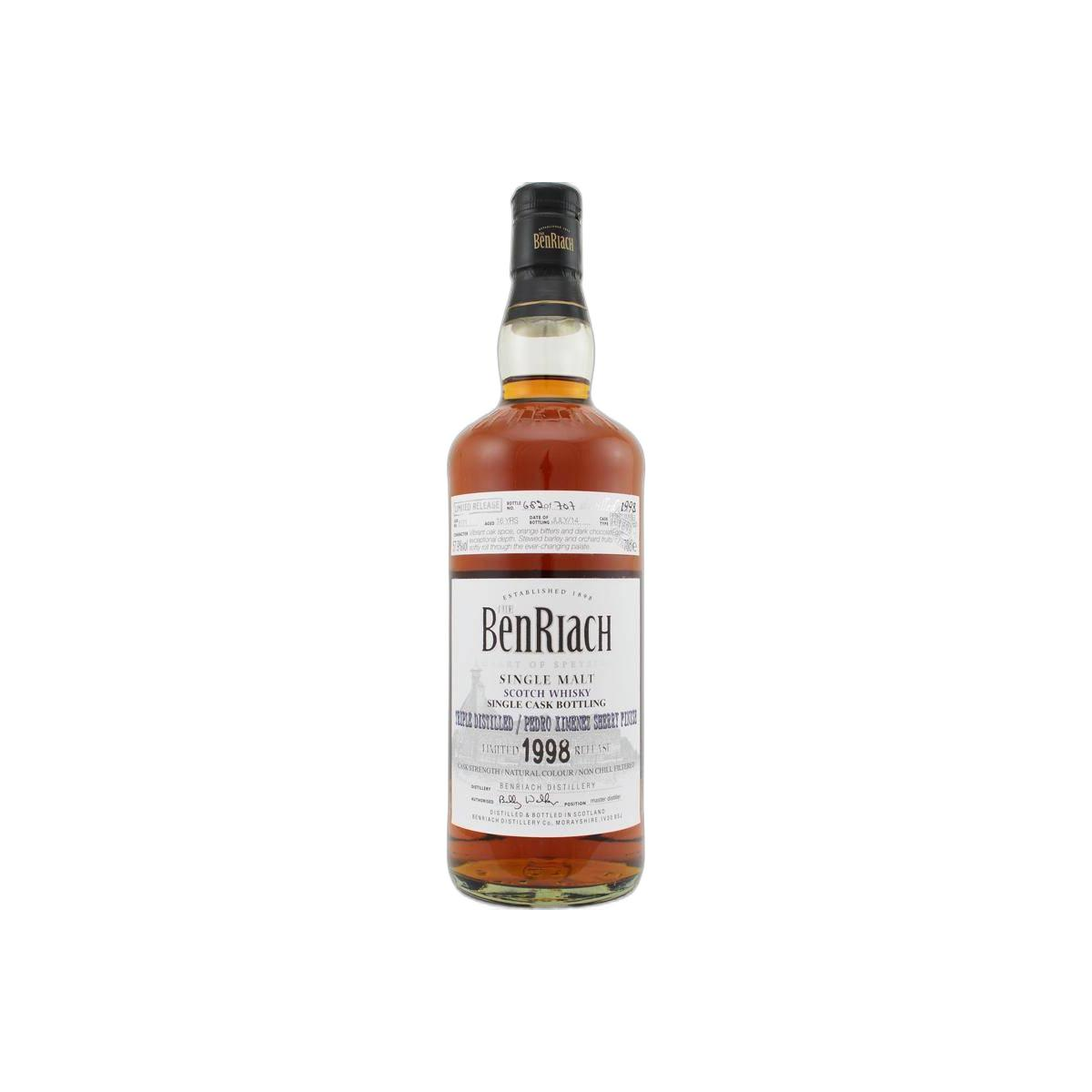 BenRiach 1998 16 Years Single Malt Whisky