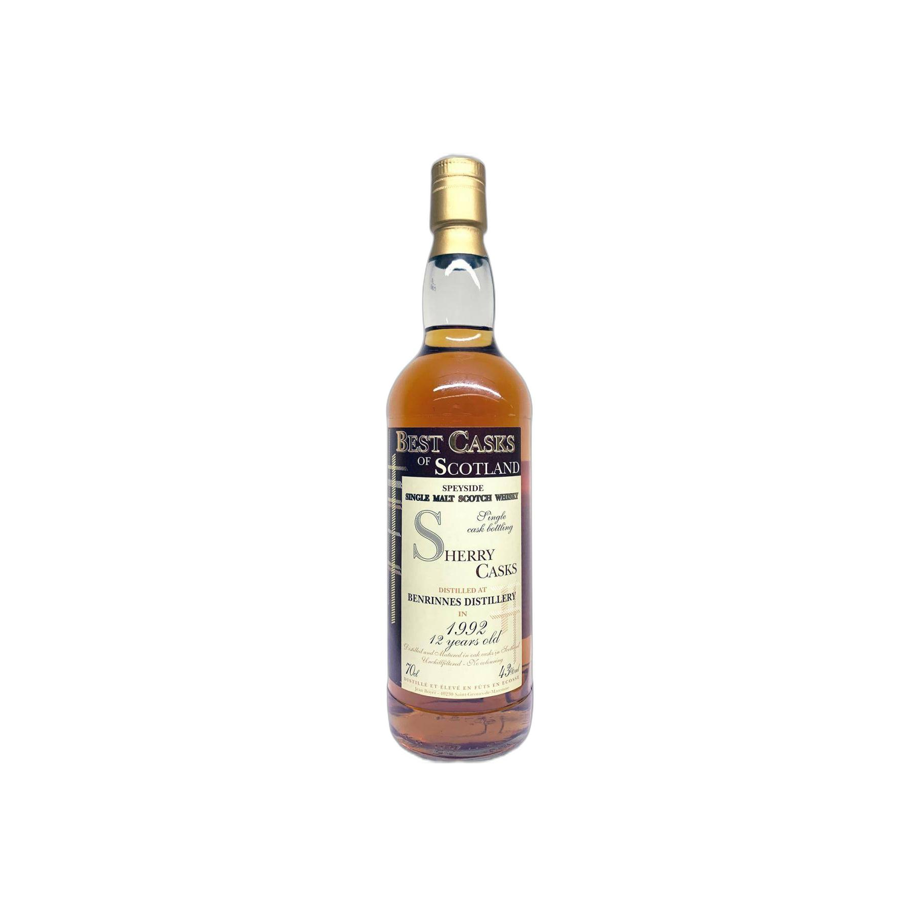 Benrinnes 1992 12 Years Single Malt Whisky