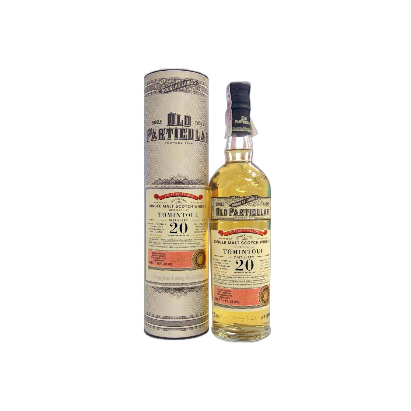 Tomintoul Old Particular 1995 20 Years Single Malt Whisky