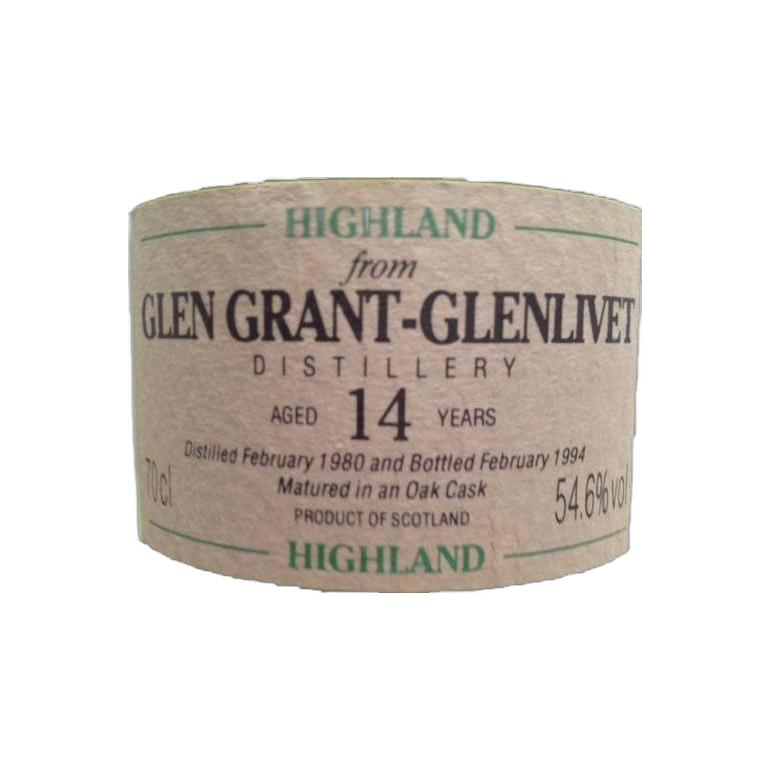 Glen Grant Authentic Collection 1980 14 Years Single Malt Whisky