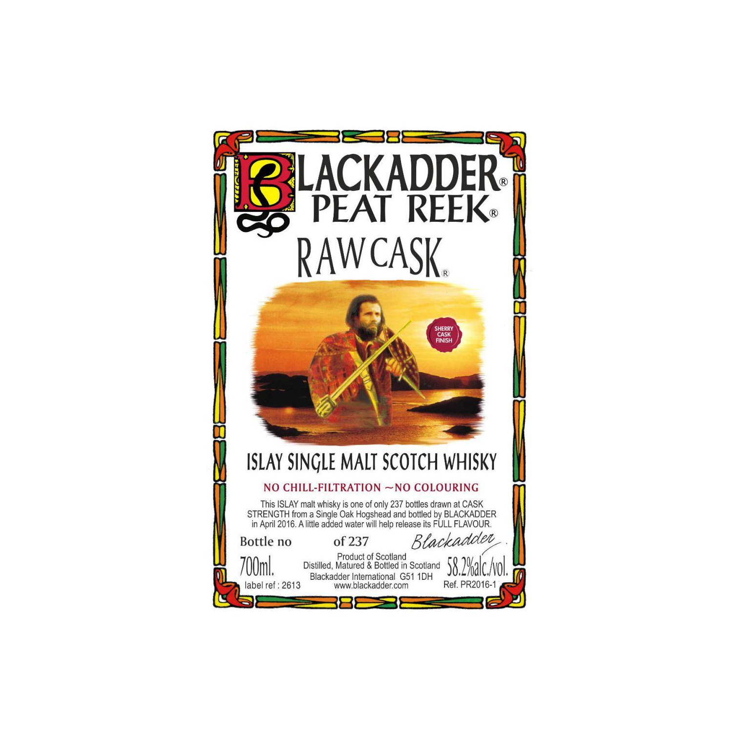 Blackadder Raw Cask Single Malt Whisky 3