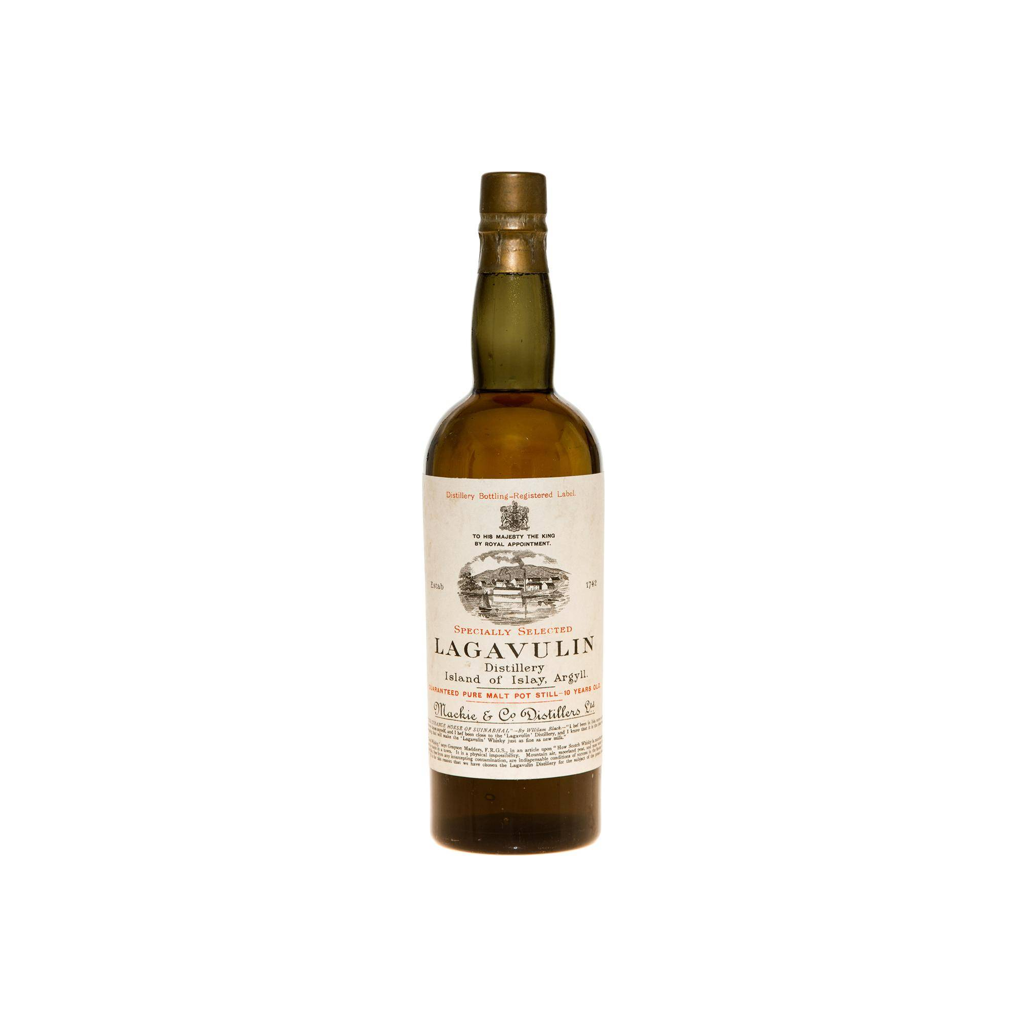 Lagavulin 10 Years Single Malt Whisky