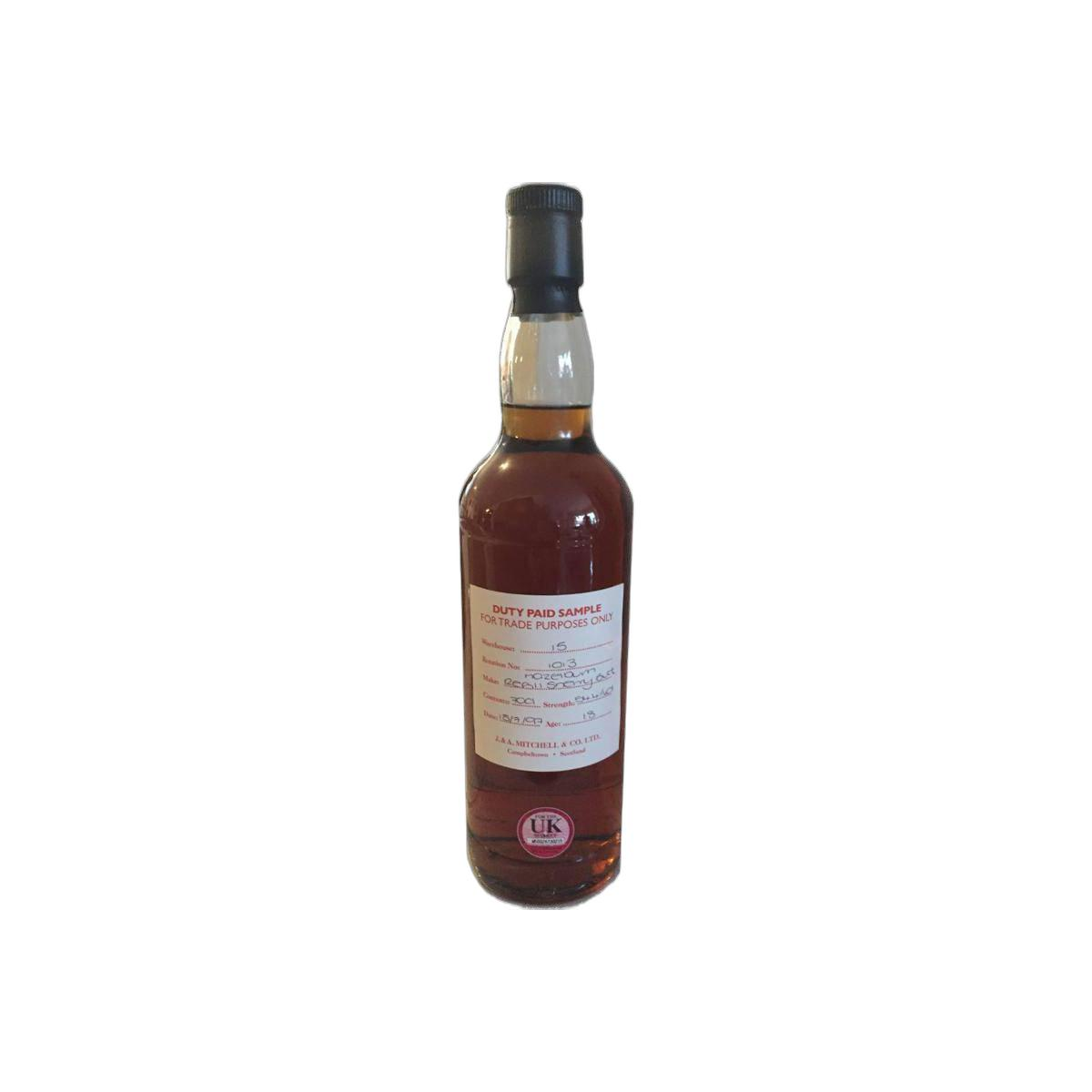 Hazelburn Duty Paid Sample - For Trade Purposes Only 1997 18 Years Single Malt Whisky