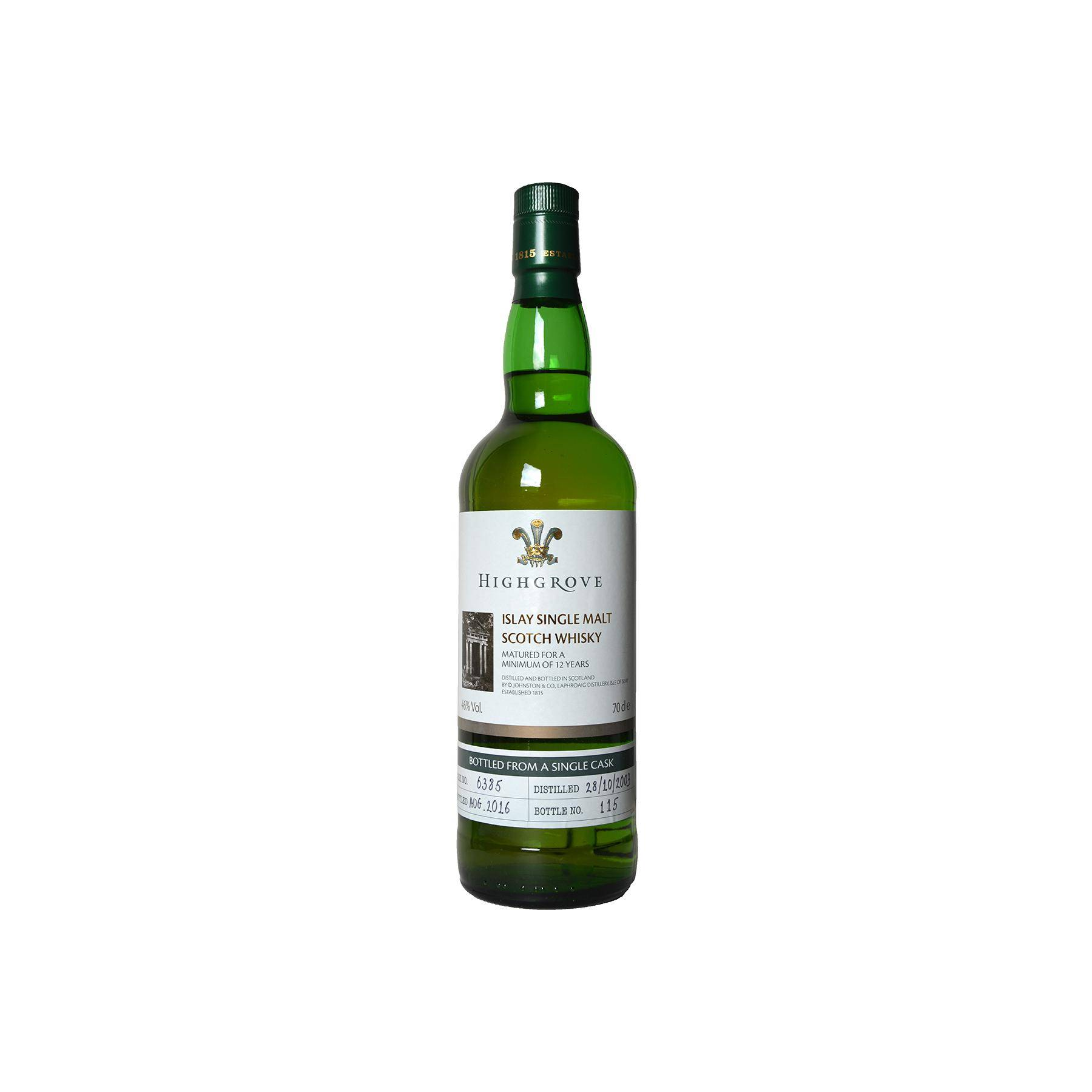 Laphroaig 2003 12 Years Single Malt Whisky