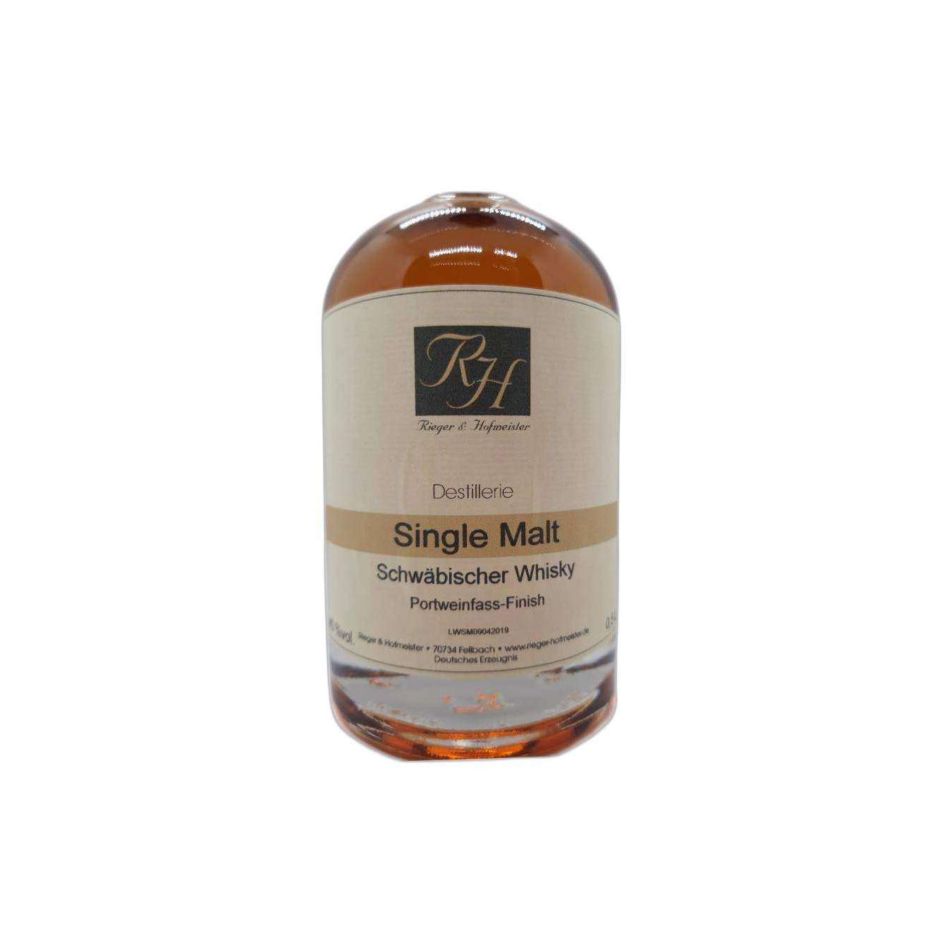 Rieger und Hofmeister Schwäbischer Whisky 2