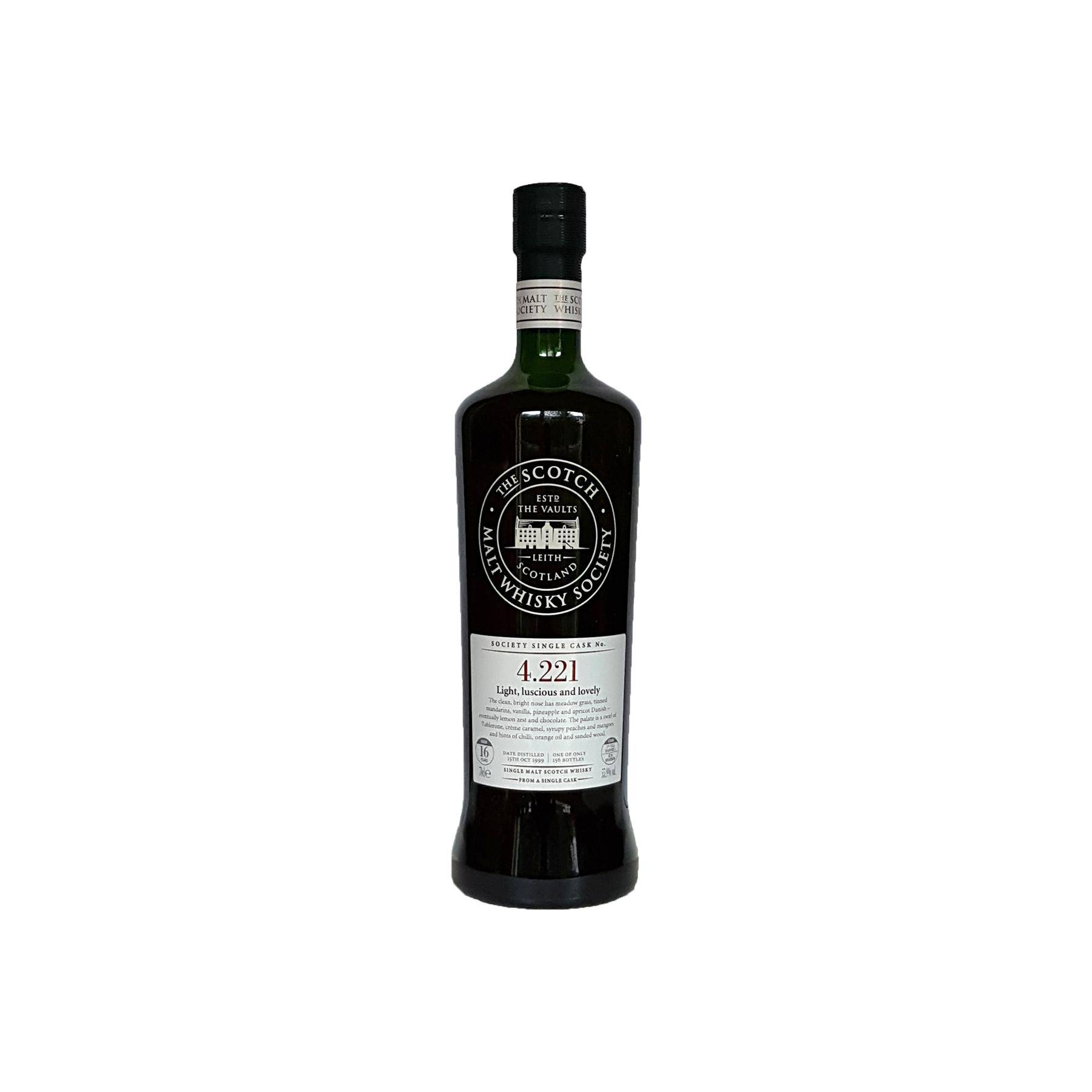 The Scotch Malt Whisky Society 1999 16 Years Single Malt Whisky