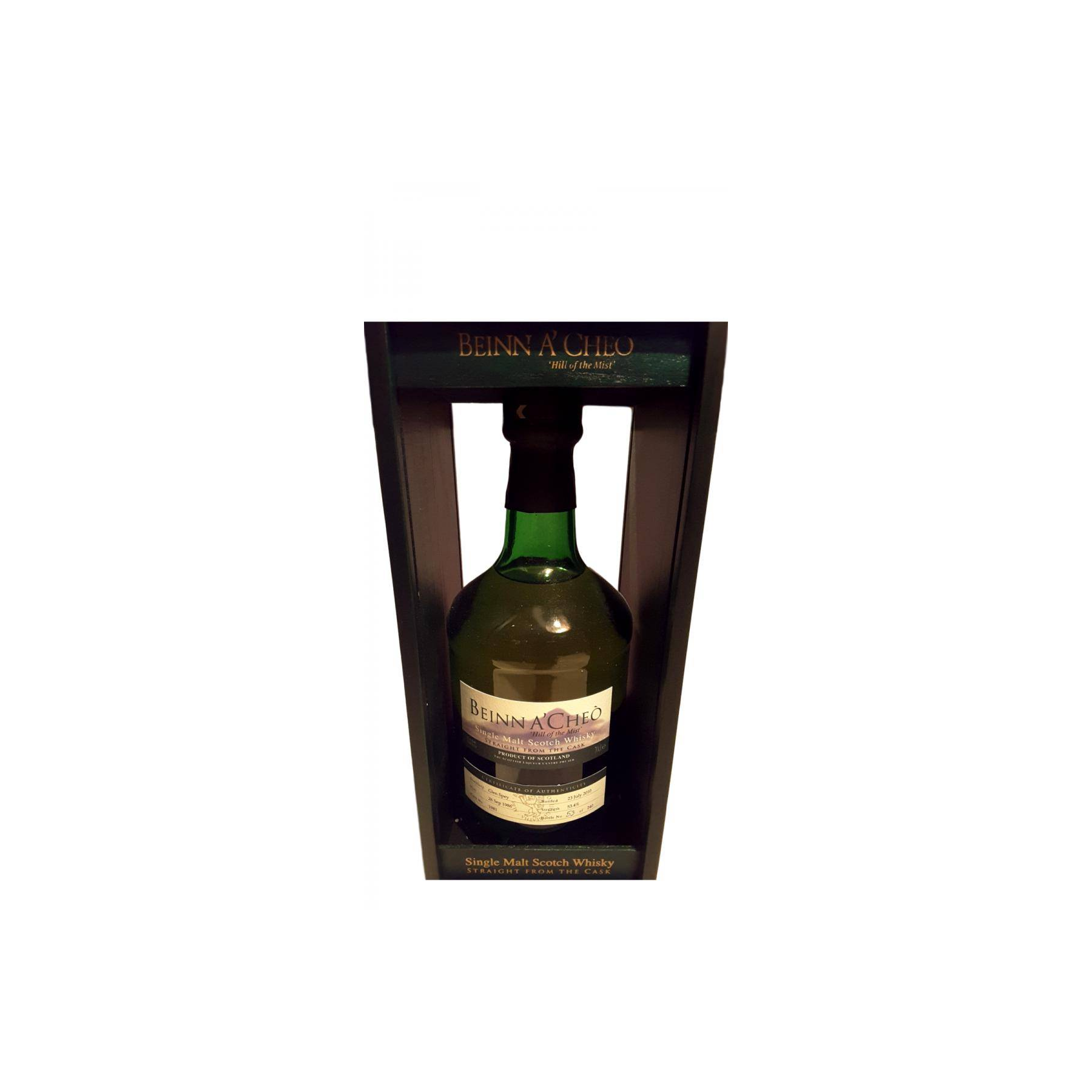 Glen Spey 1986 23 Years Single Malt Whisky