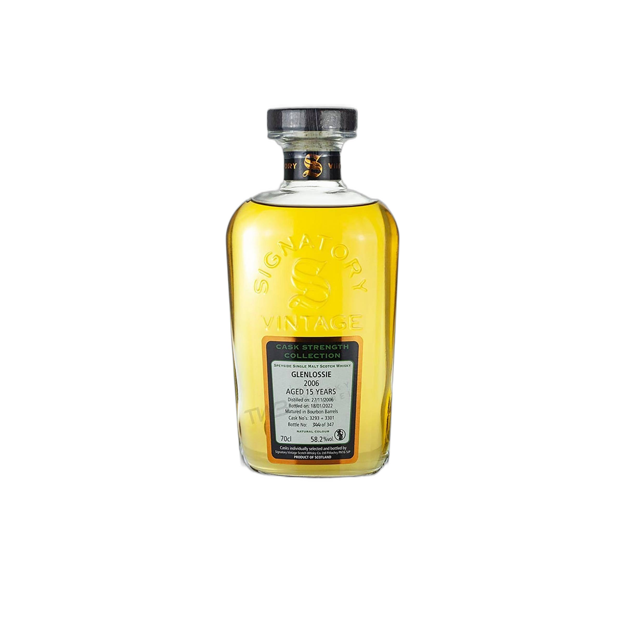 Glenlossie Cask Strength Collection 2006 15 Years Single Malt Whisky