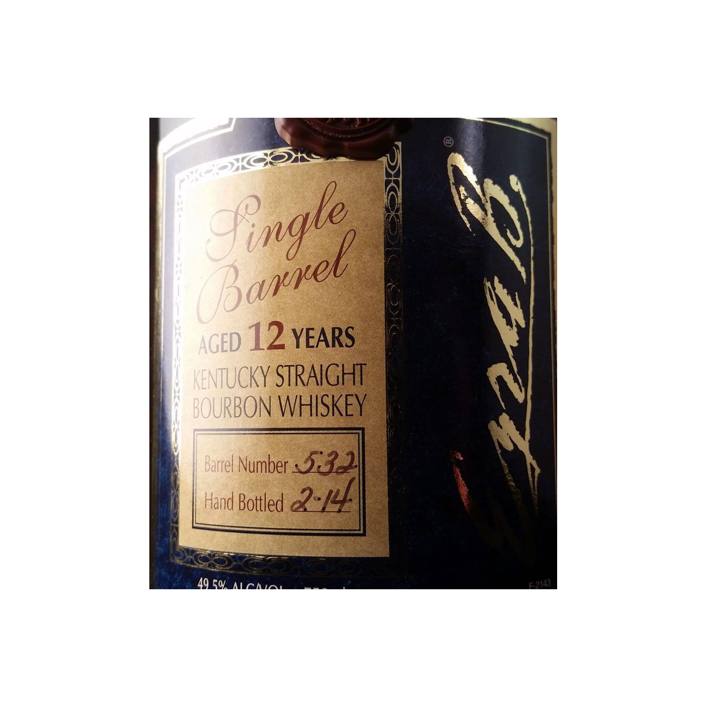 Brooks Single Cask 12 Years Bourbon Whisky