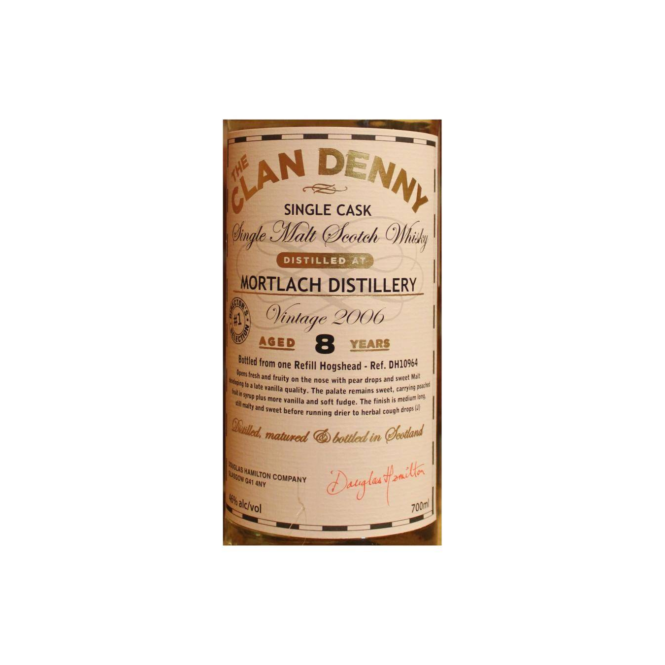 Mortlach 2006 8 Years Single Malt Whisky 3