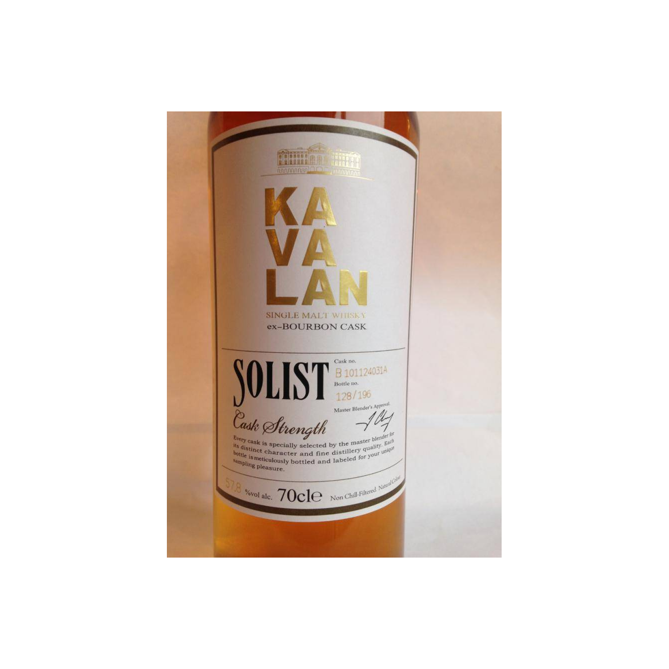 Kavalan ex-Bourbon Cask 2010 Single Malt Whisky 2