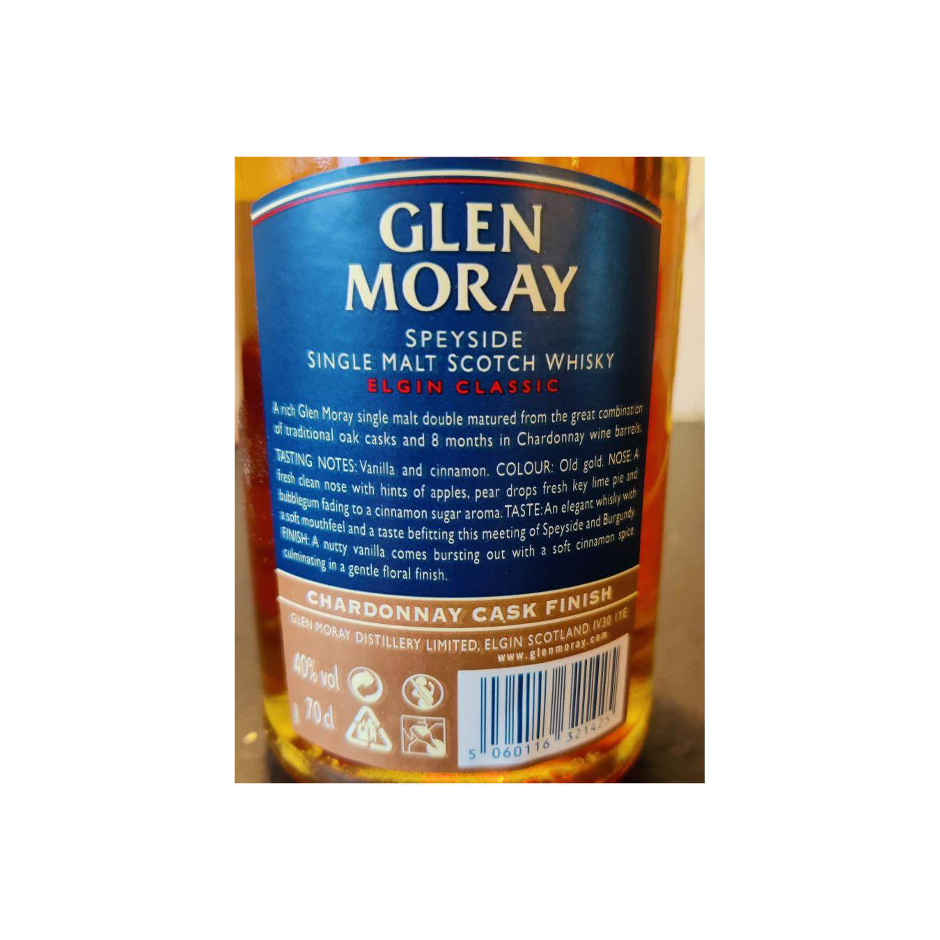 Glen Moray Single Malt Whisky 3