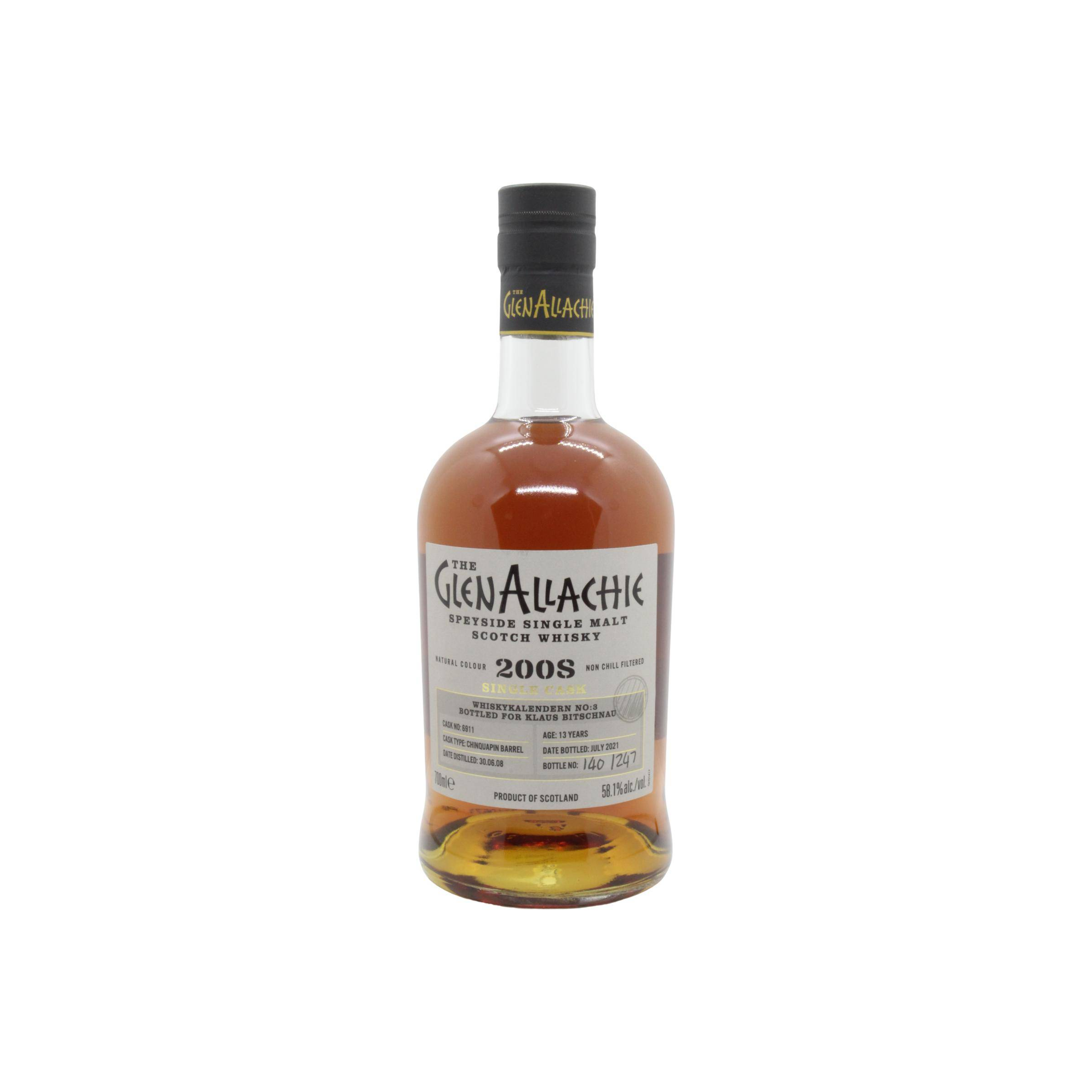 The GlenAllachie 2008 13 Years Single Malt Whisky