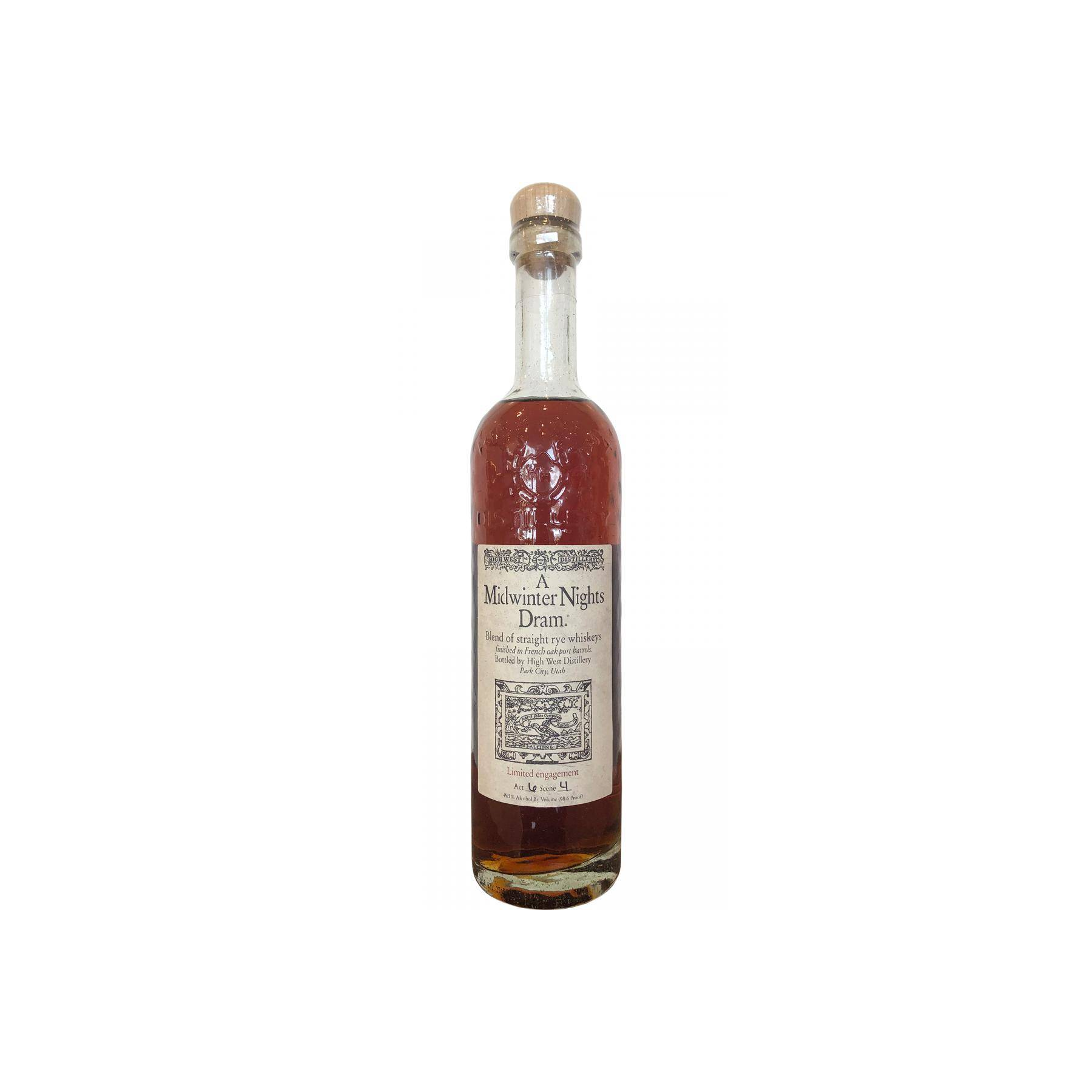 High West Rye Whisky