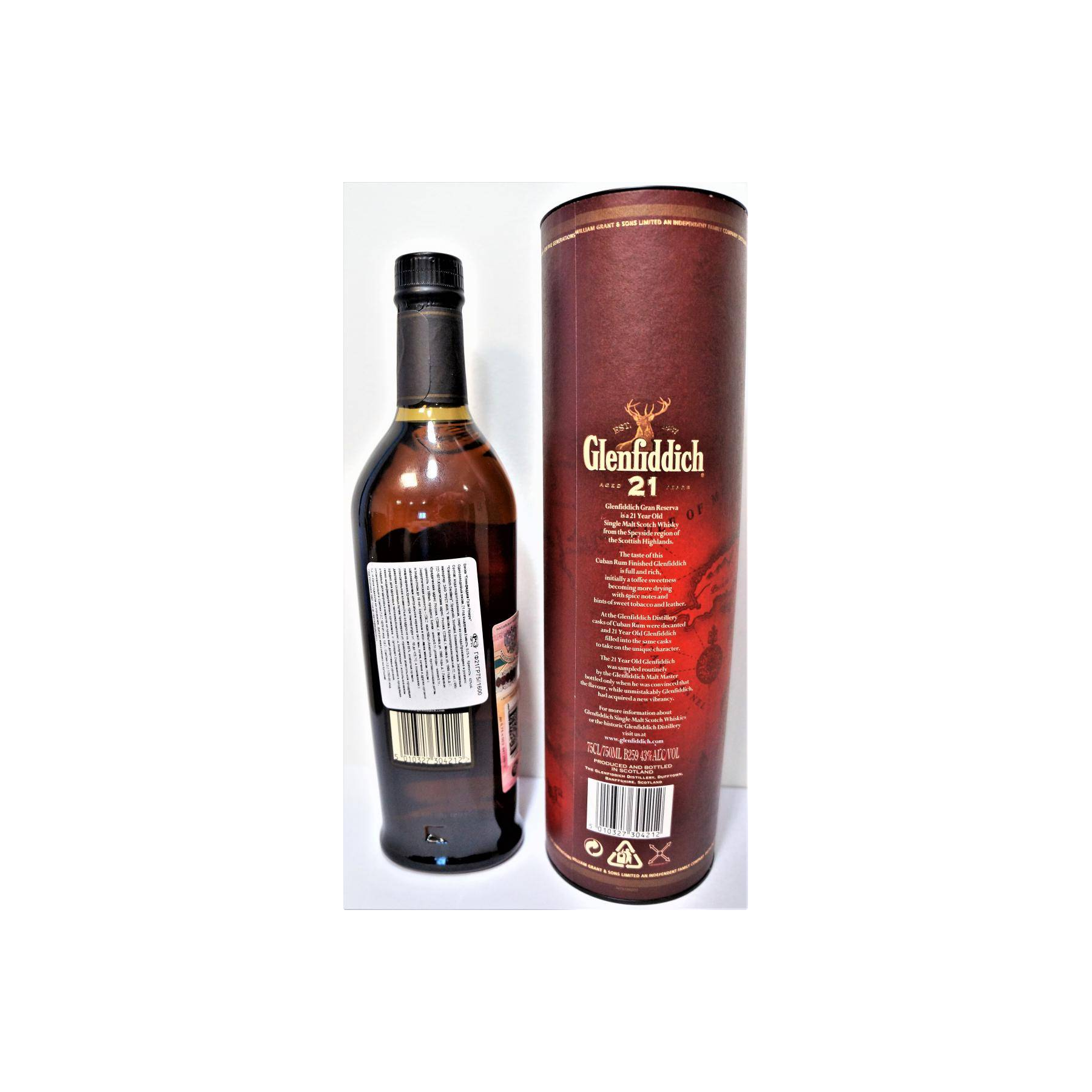 Glenfiddich 21 Years Single Malt Whisky 3