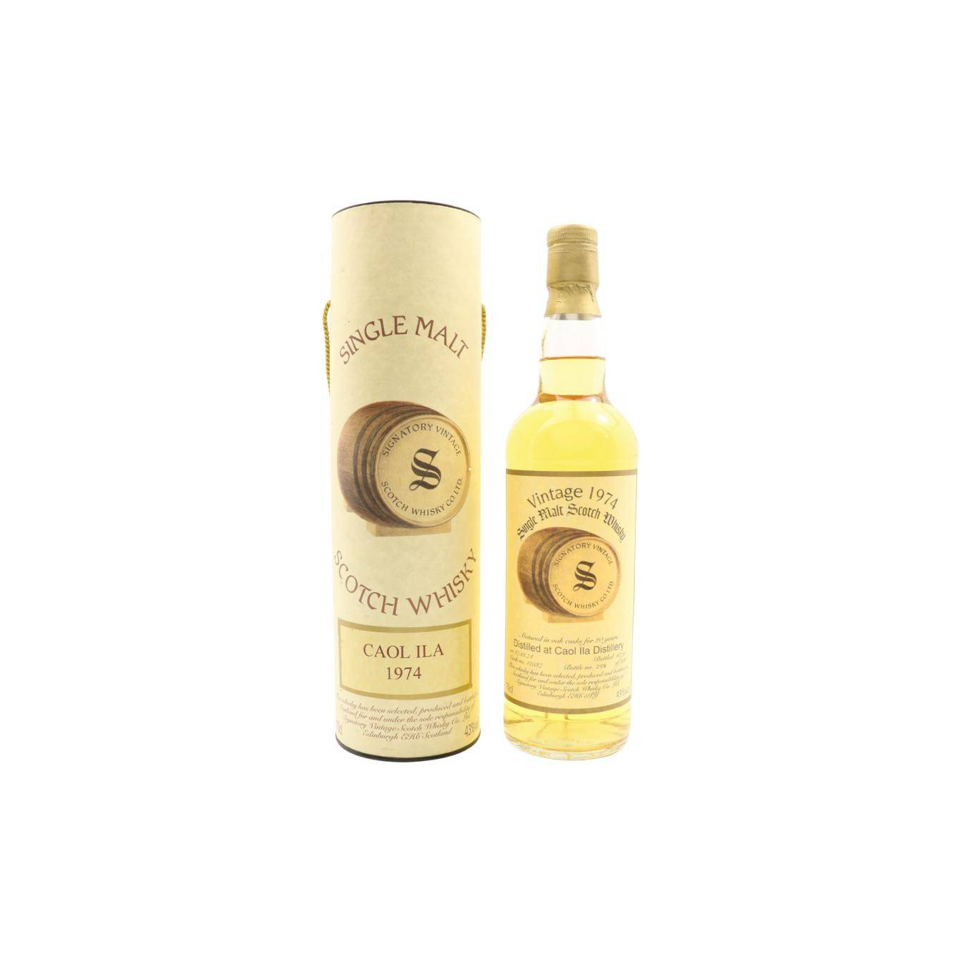 Caol Ila Vintage Collection 1974 20 Years Single Malt Whisky