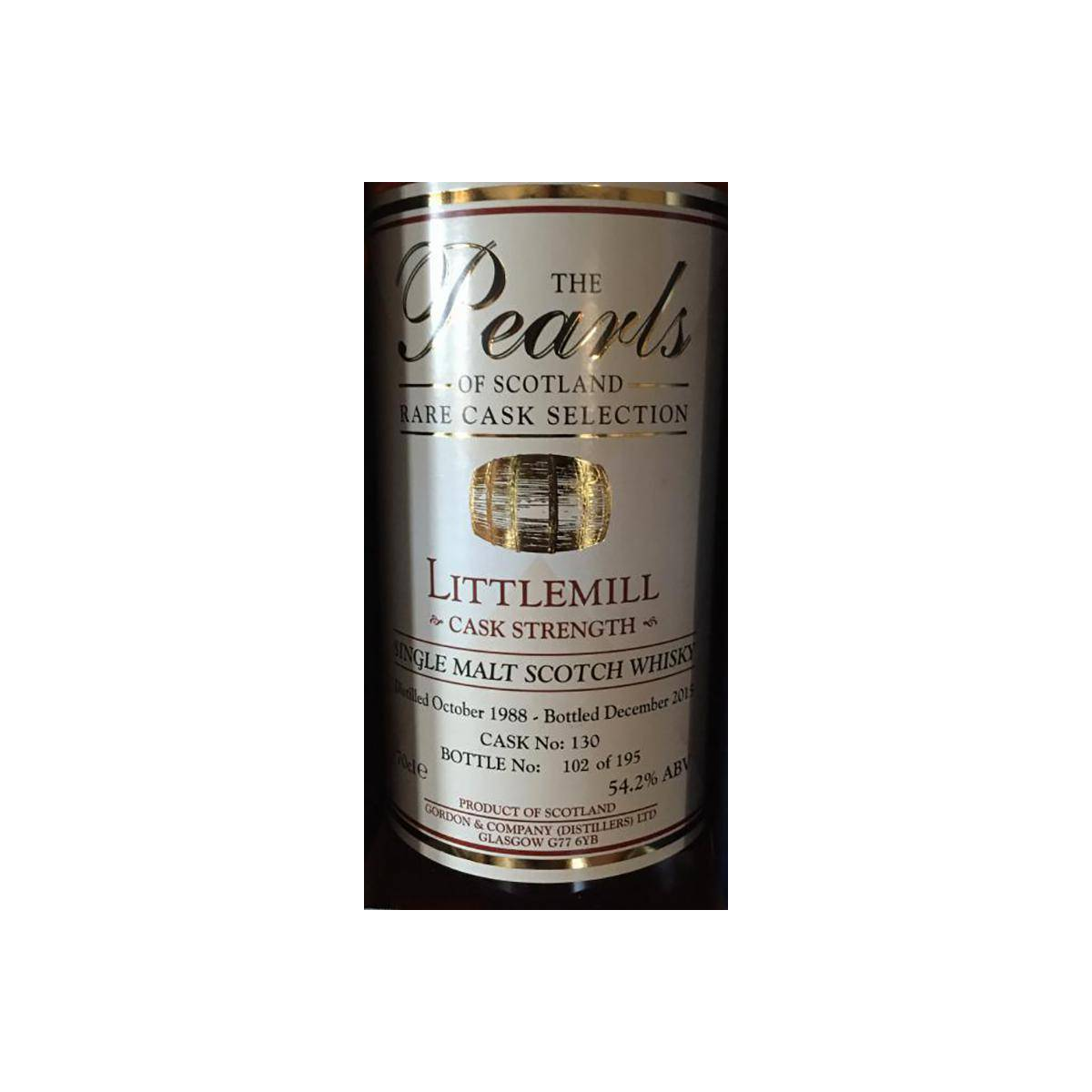 Littlemill 1988 27 Years Single Malt Whisky 3