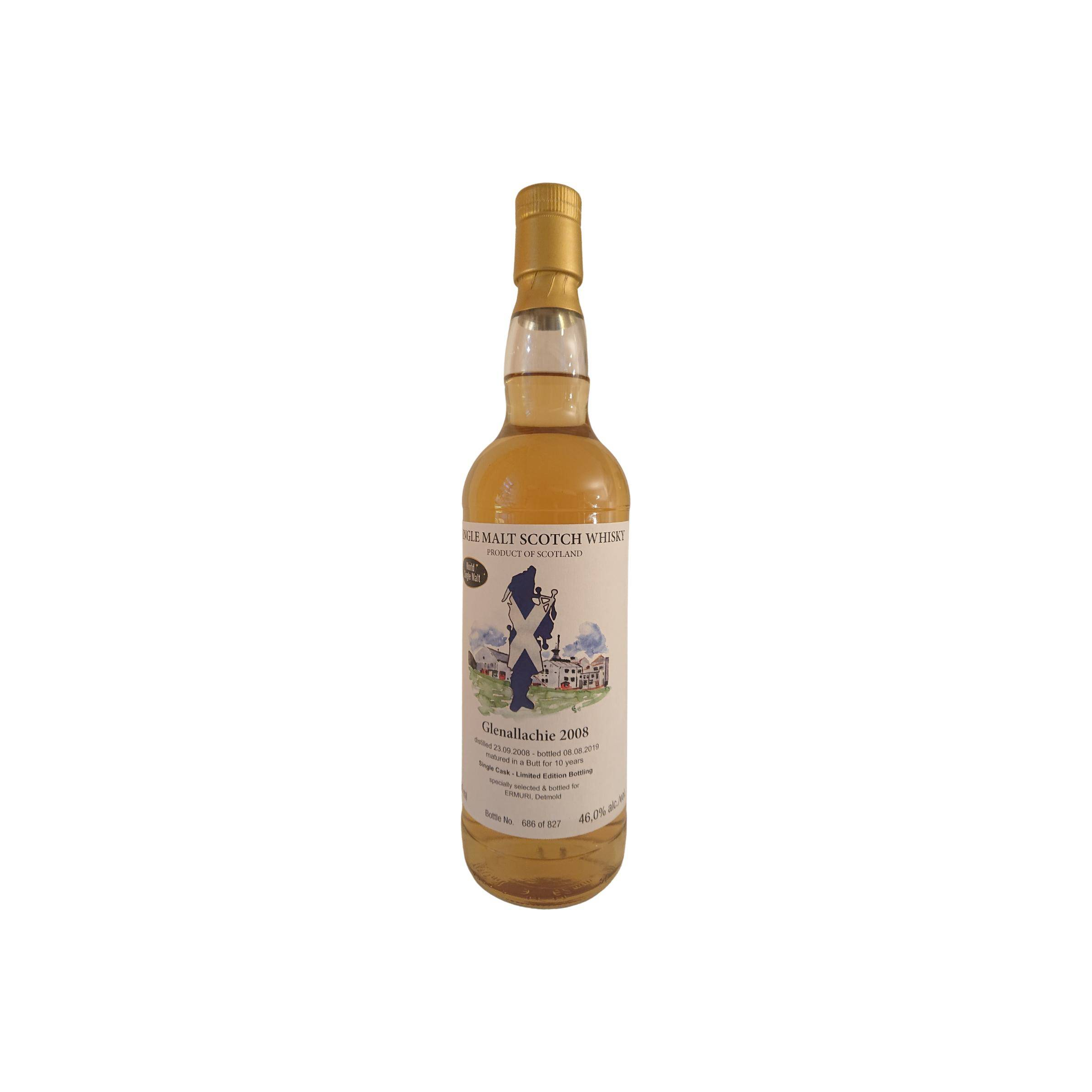 The GlenAllachie 2008 10 Years Single Malt Whisky
