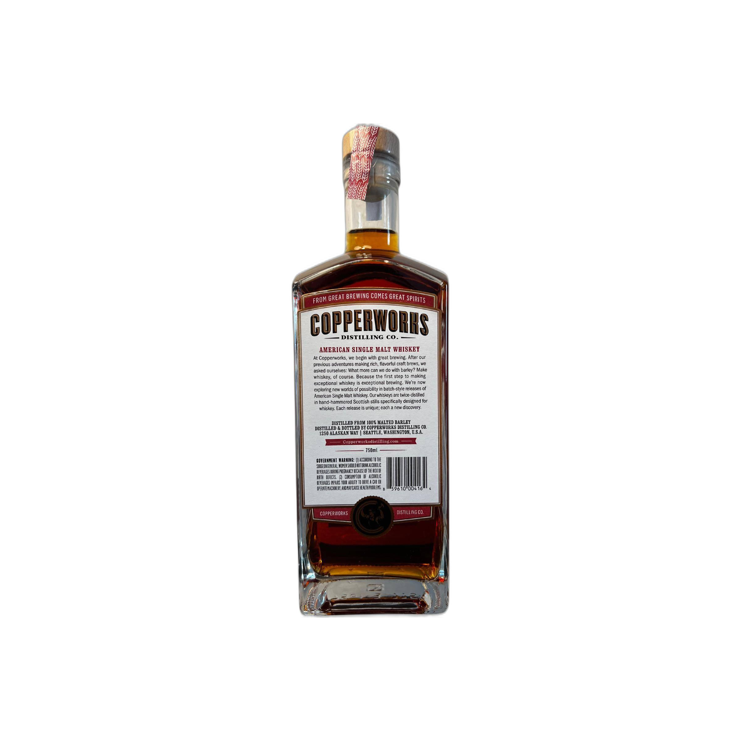 Copperworks American Single Malt Whiskey 2