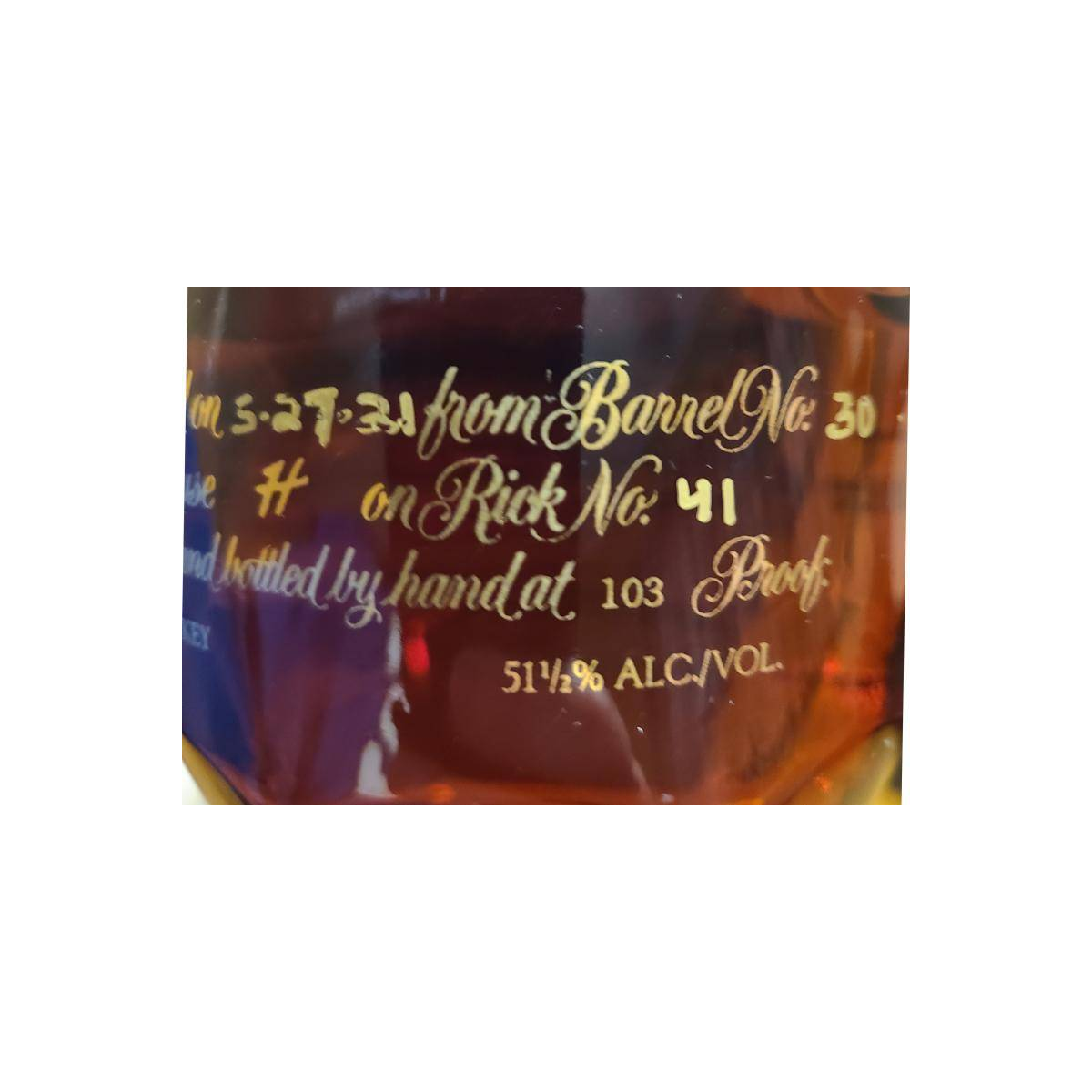 Blanton's Gold Edition Bourbon Whisky 2