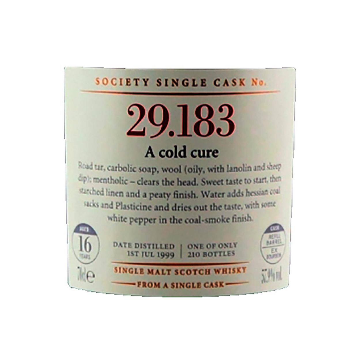 The Scotch Malt Whisky Society 1999 16 Years Single Malt Whisky 2