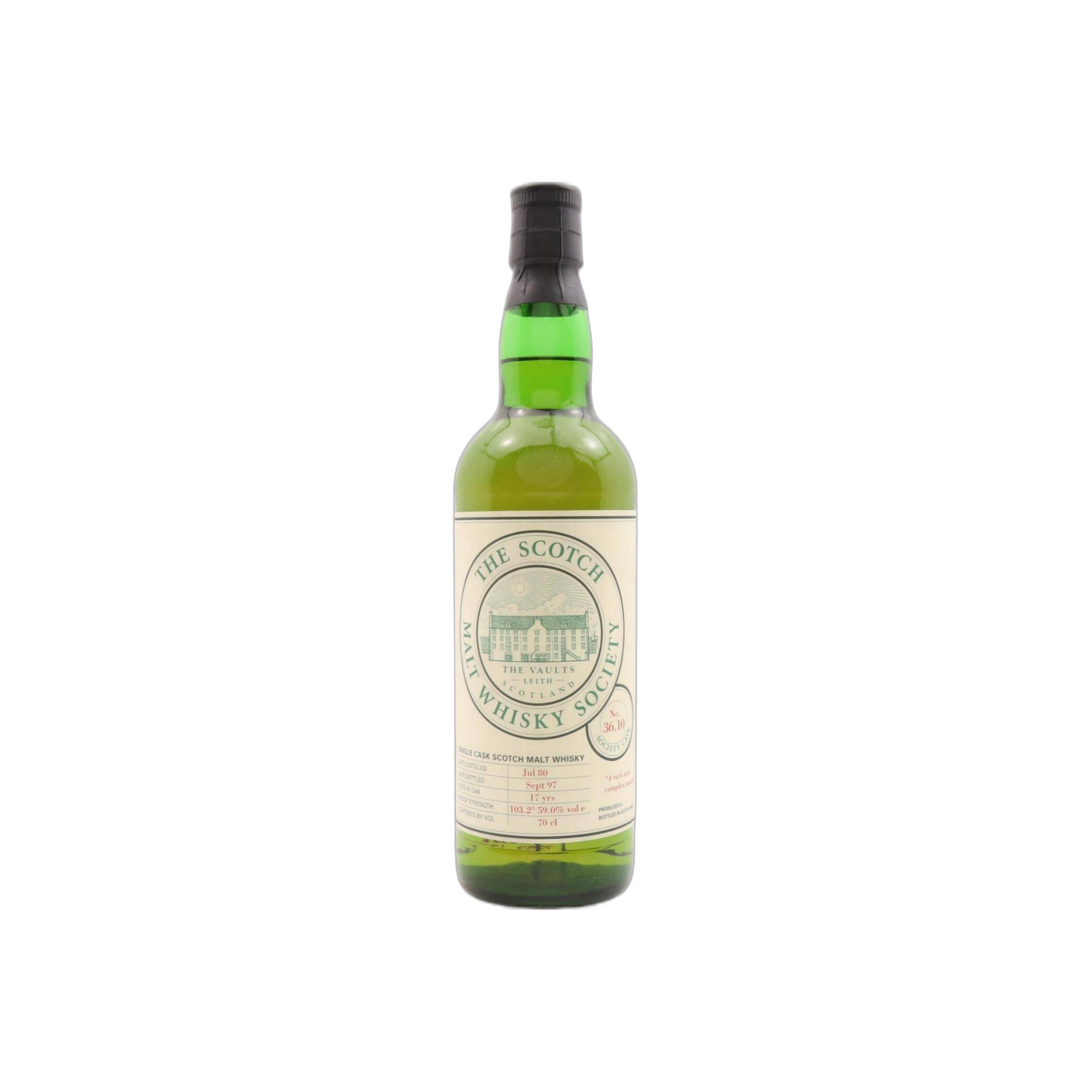 The Scotch Malt Whisky Society 1980 17 Years Single Malt Whisky