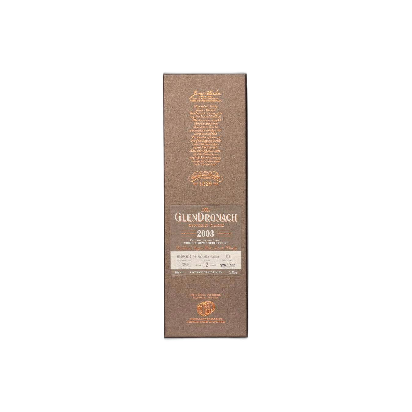 GlenDronach 2003 12 Years Single Malt Whisky 3
