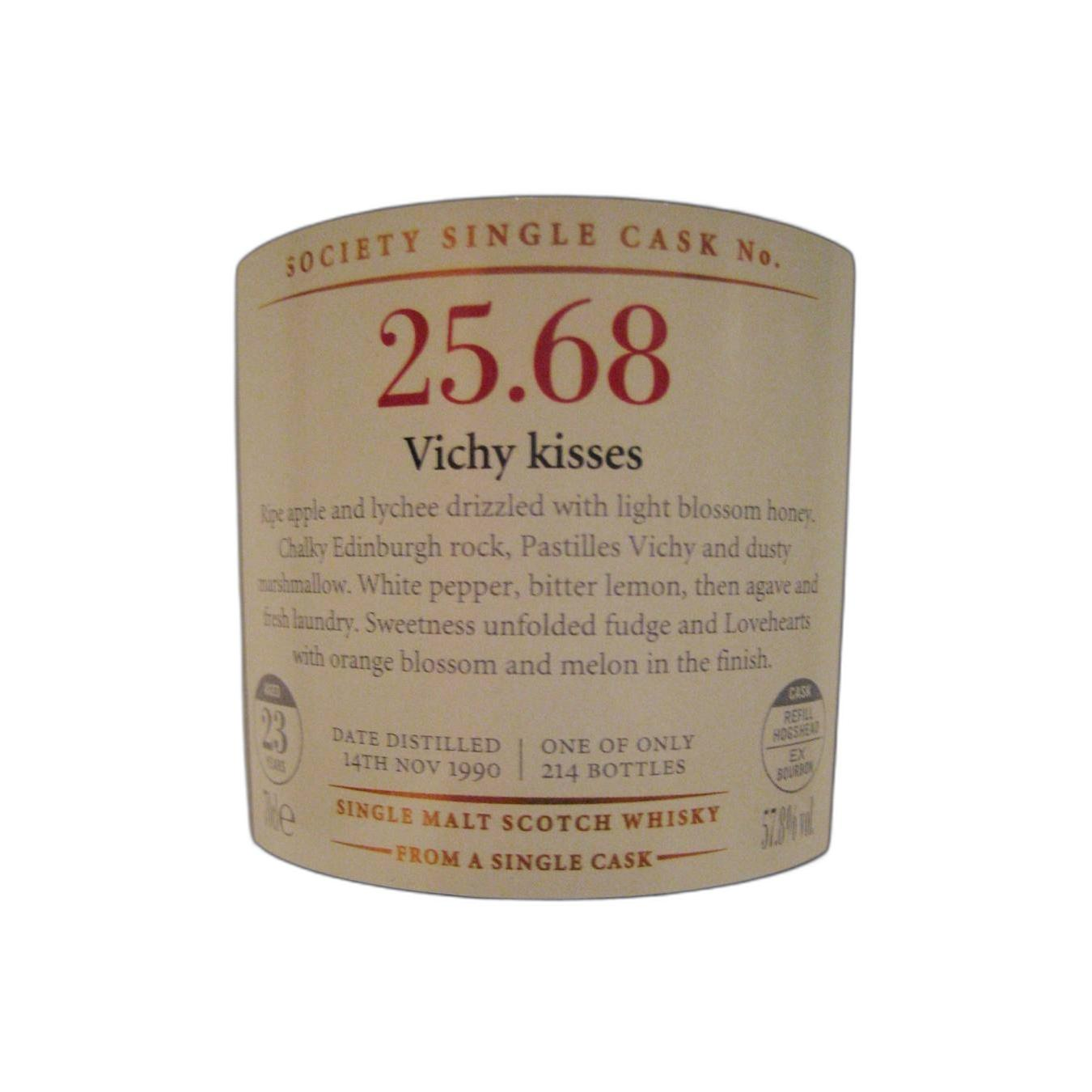 The Scotch Malt Whisky Society 1990 23 Years Single Malt Whisky 2