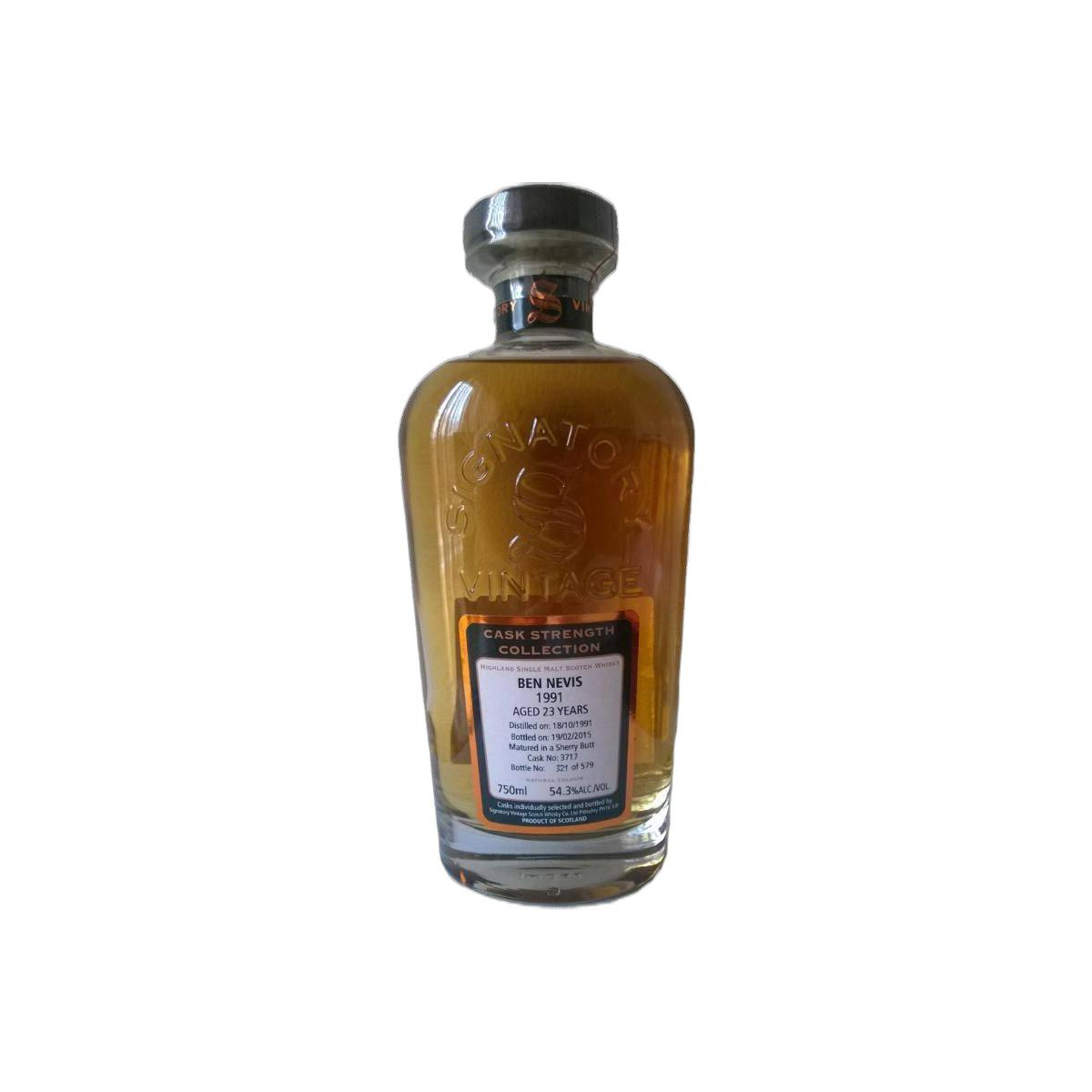 Ben Nevis Cask Strength Collection 1991 23 Years Single Malt Whisky
