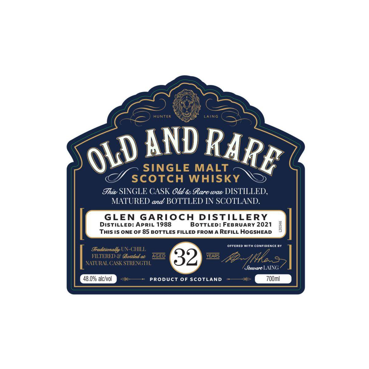 Glen Garioch 1988 32 Years Single Malt Whisky 3