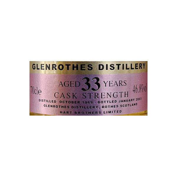 The Glenrothes Finest Collection 1969 33 Years Single Malt Whisky 2