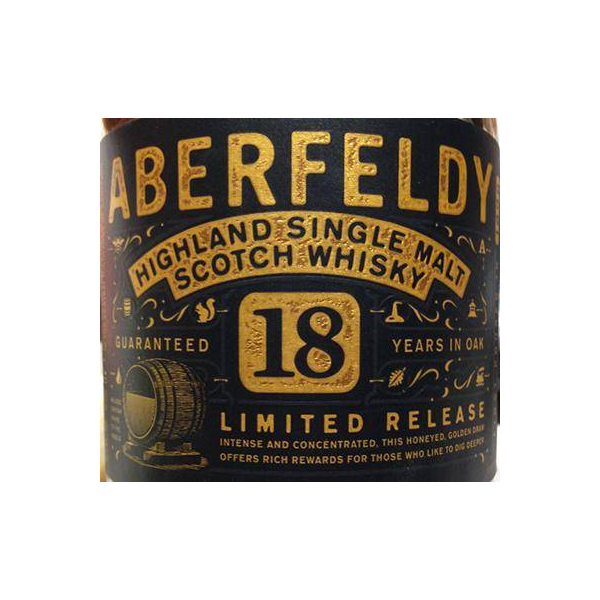 Aberfeldy 18 Years Single Malt Whisky 3