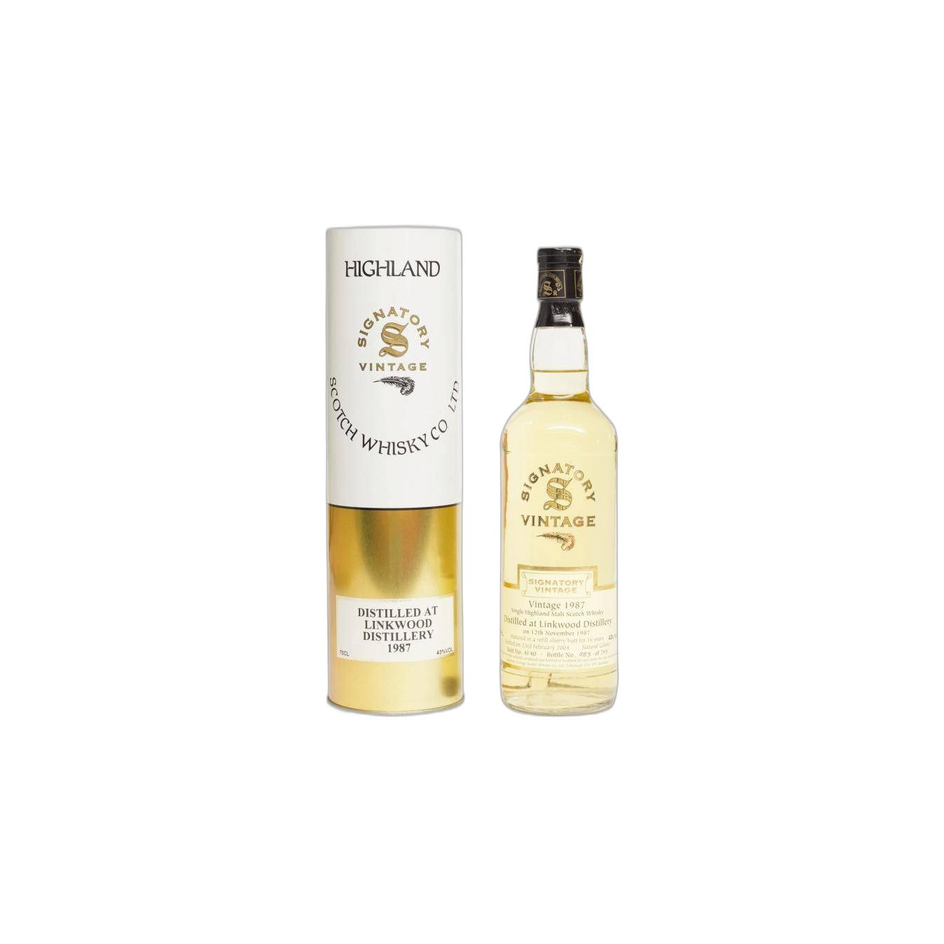 Linkwood Vintage Collection 1987 16 Years Single Malt Whisky 3