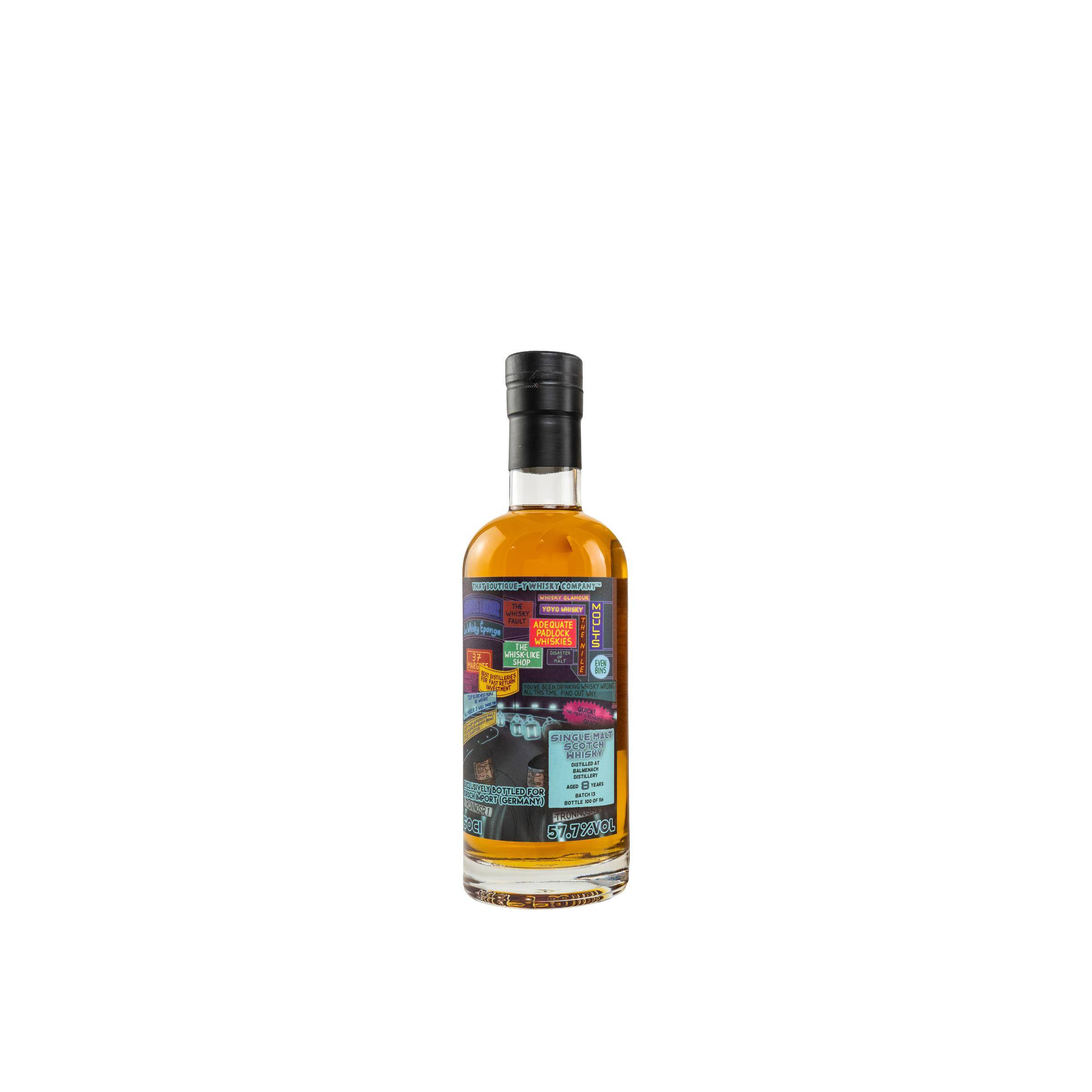 Balmenach 8 Years Single Malt Whisky