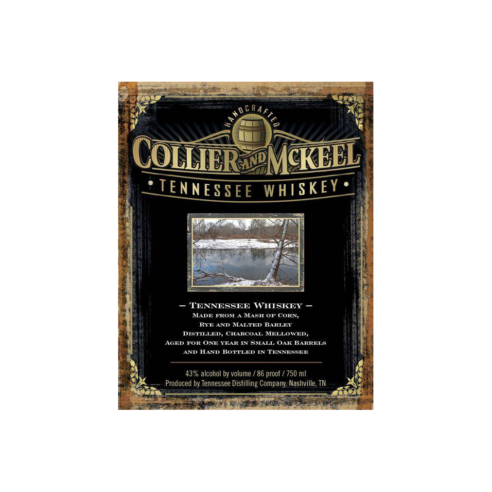Collier and McKeel Tennessee Whiskey