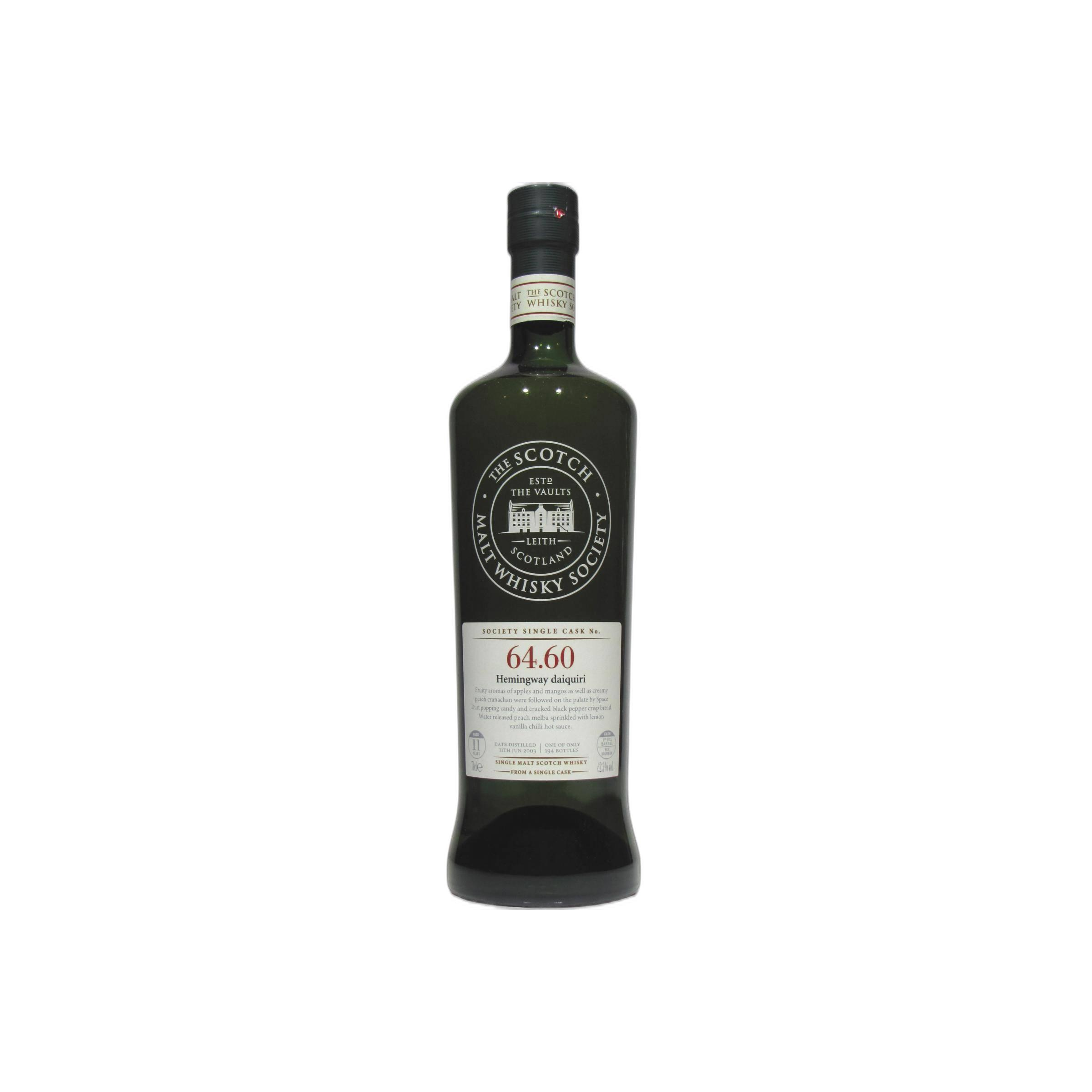 The Scotch Malt Whisky Society 2003 11 Years Single Malt Whisky