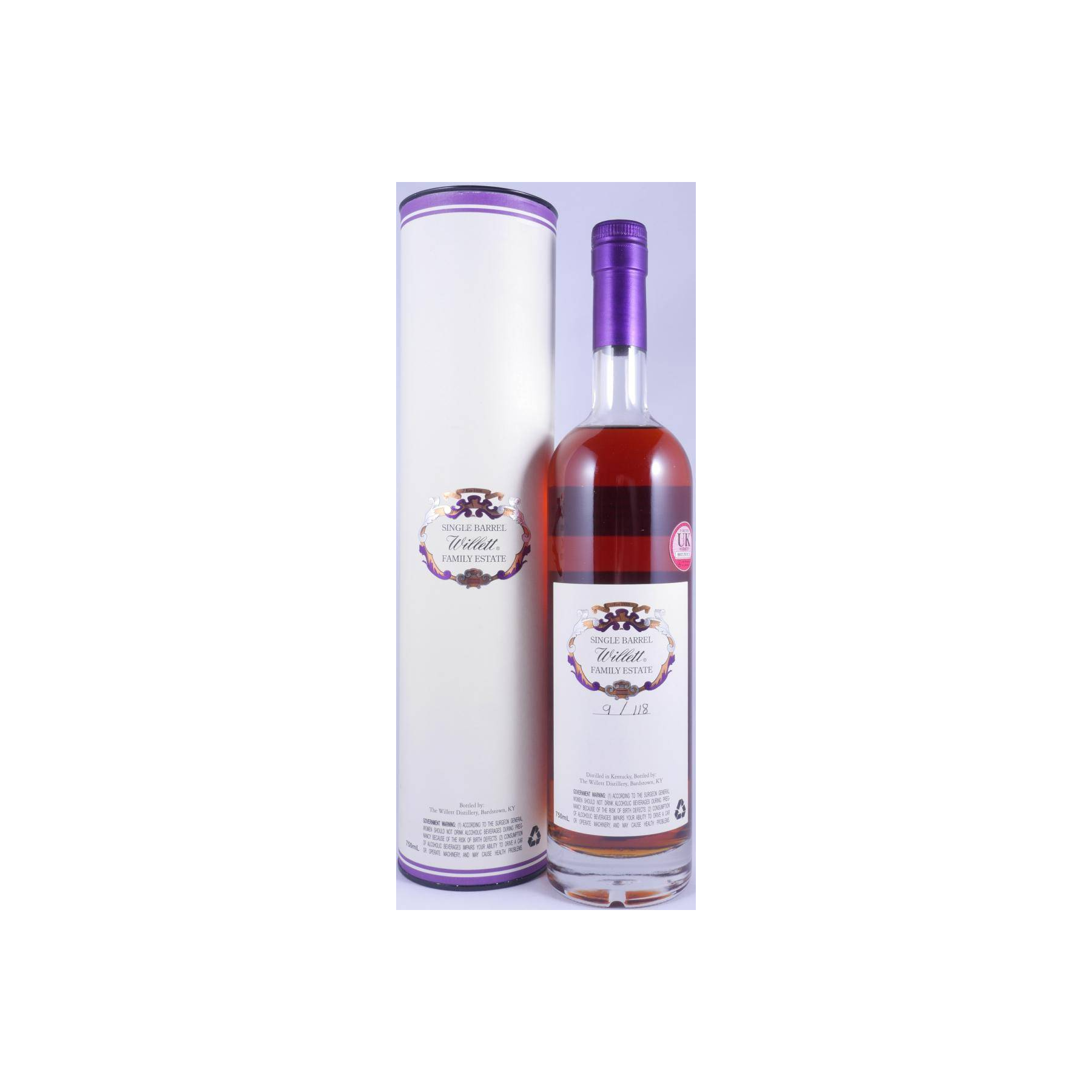 Willett Family Estate Bottled Single Barrel Bourbon 11 Years Bourbon Whisky 2
