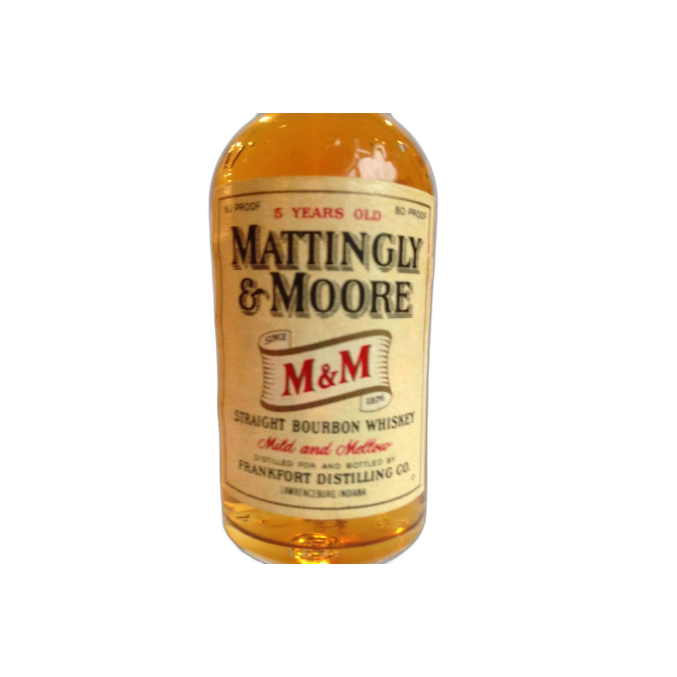 Mattingly & Moore Straight Bourbon Whiskey 2