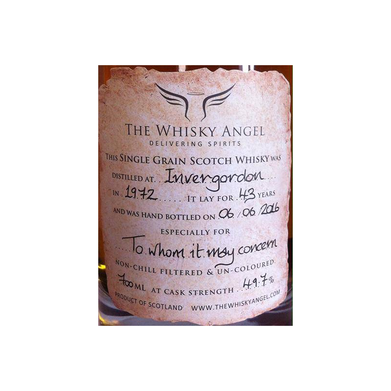 Invergordon 1972 43 Years Single Grain Whisky 2