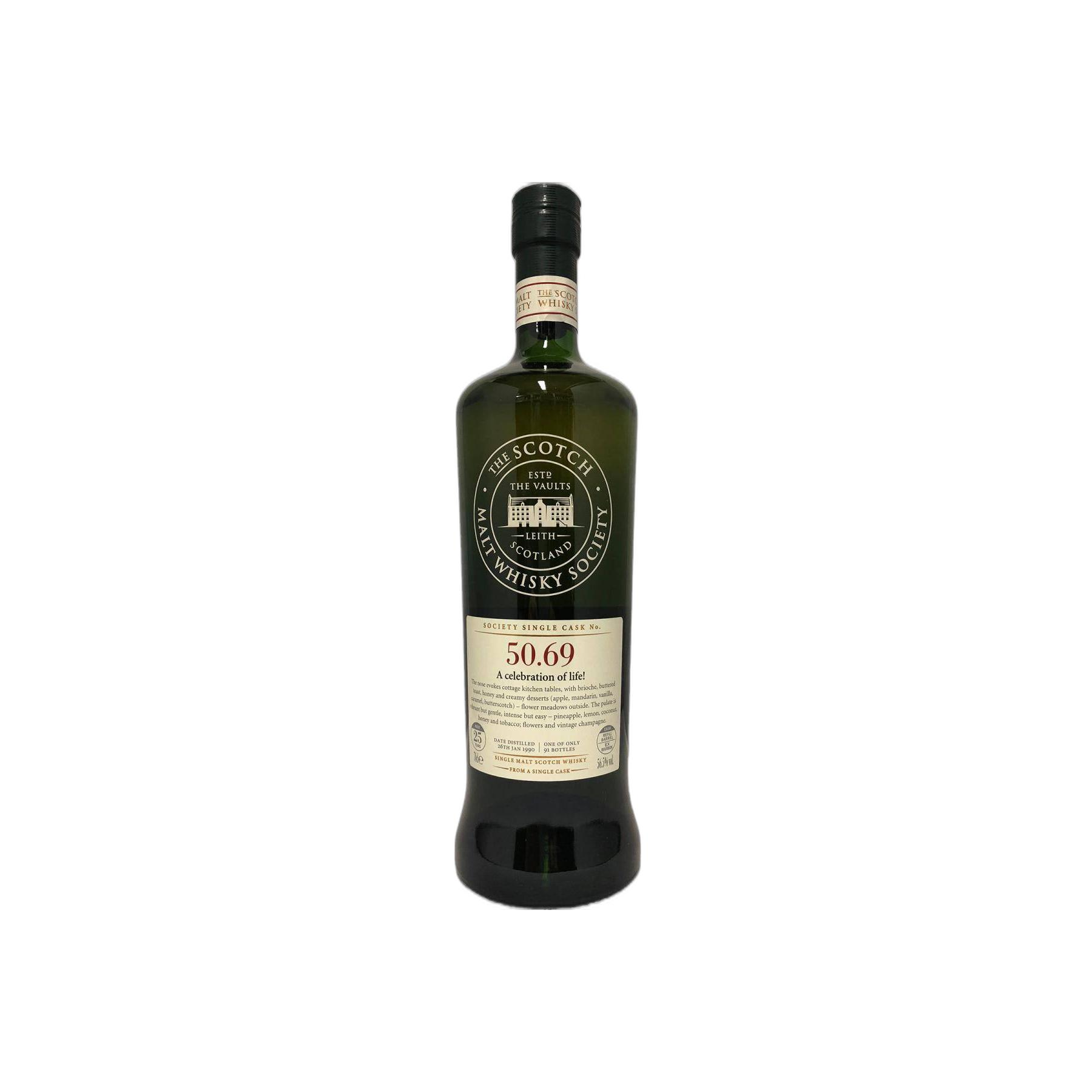 The Scotch Malt Whisky Society 1990 25 Years Single Malt Whisky
