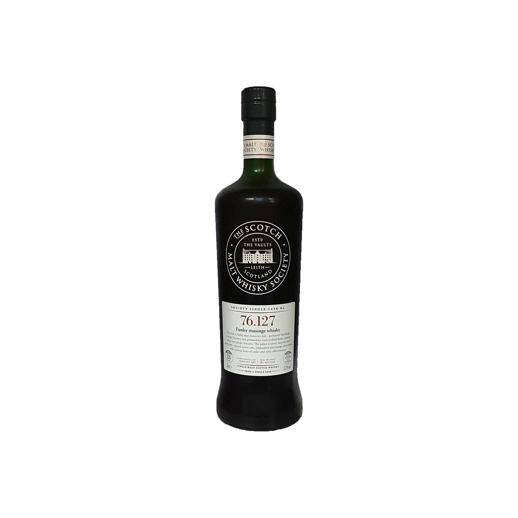 The Scotch Malt Whisky Society 1987 28 Years Single Malt Whisky