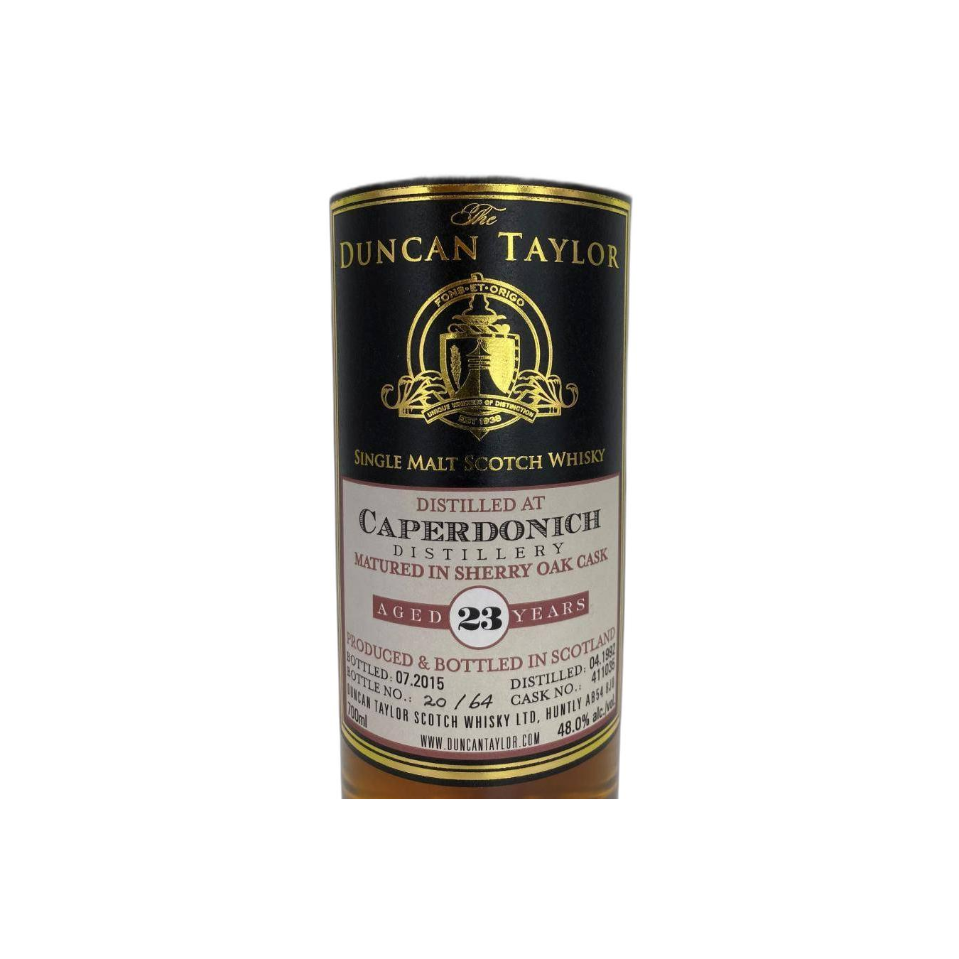 Caperdonich 1992 23 Years Single Malt Whisky 2