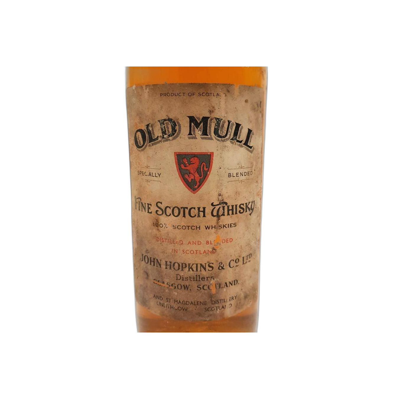 Old Mull Fine Scotch Whisky JHCL 3