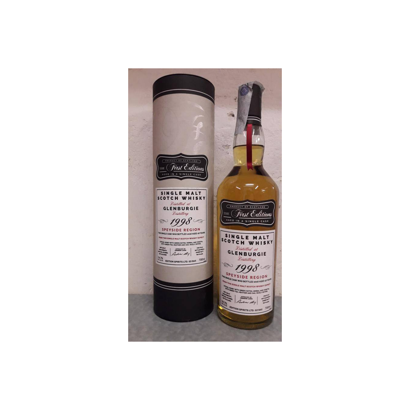 Glenburgie The First Editions 1998 18 Years Single Malt Whisky 3