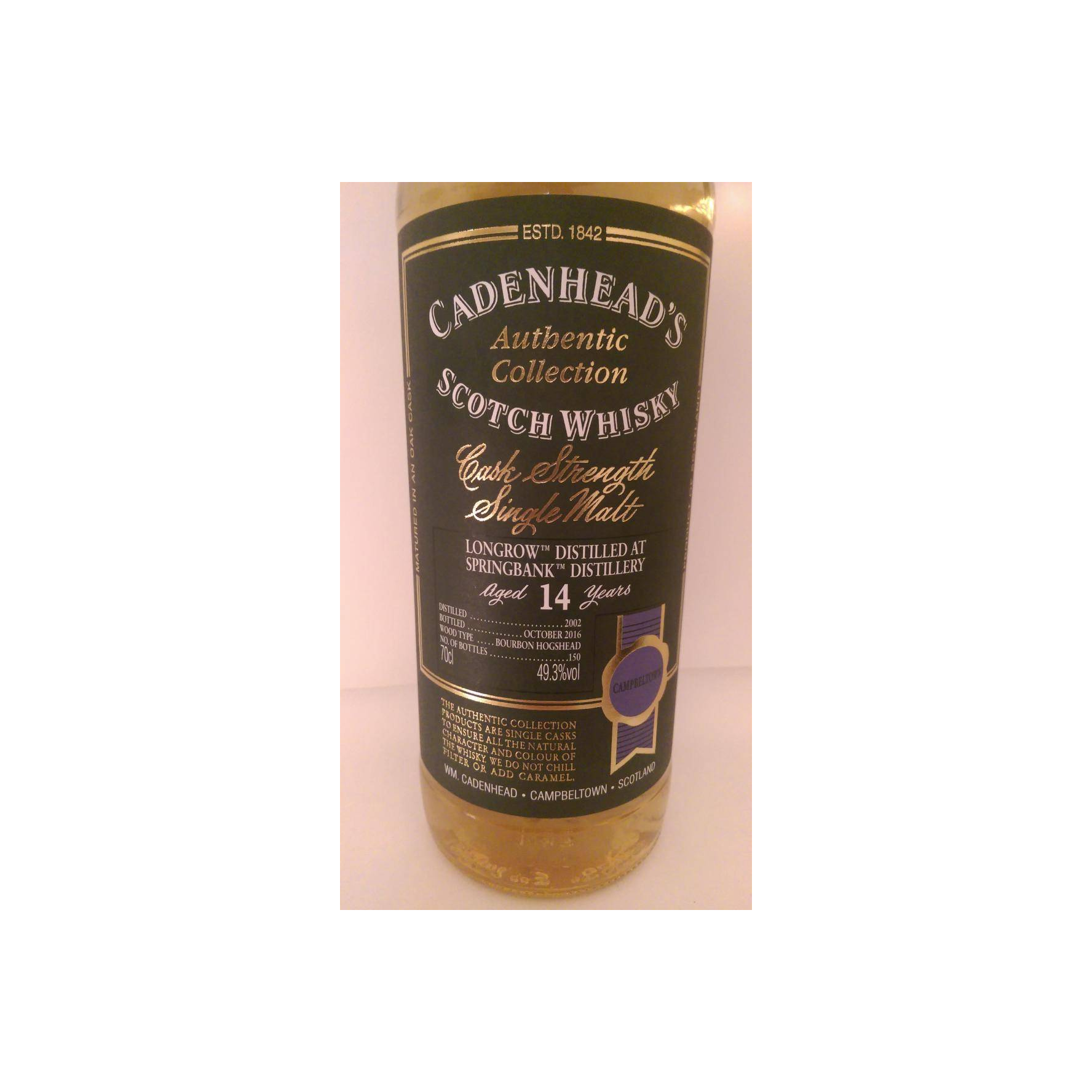 Springbank Authentic Collection 2002 14 Years Single Malt Whisky 2