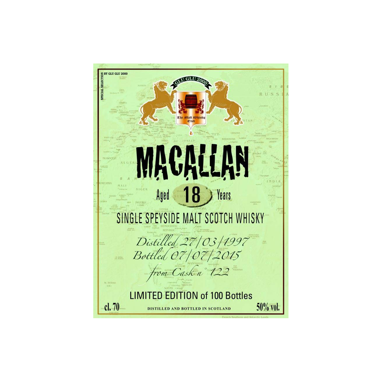 The Macallan 1997 18 Years Single Malt Whisky 2