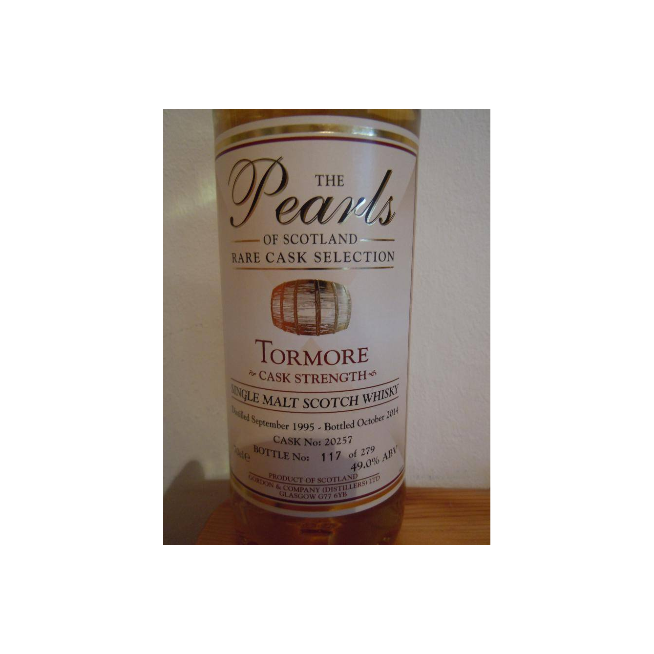 Tormore 1995 19 Years Single Malt Whisky 3