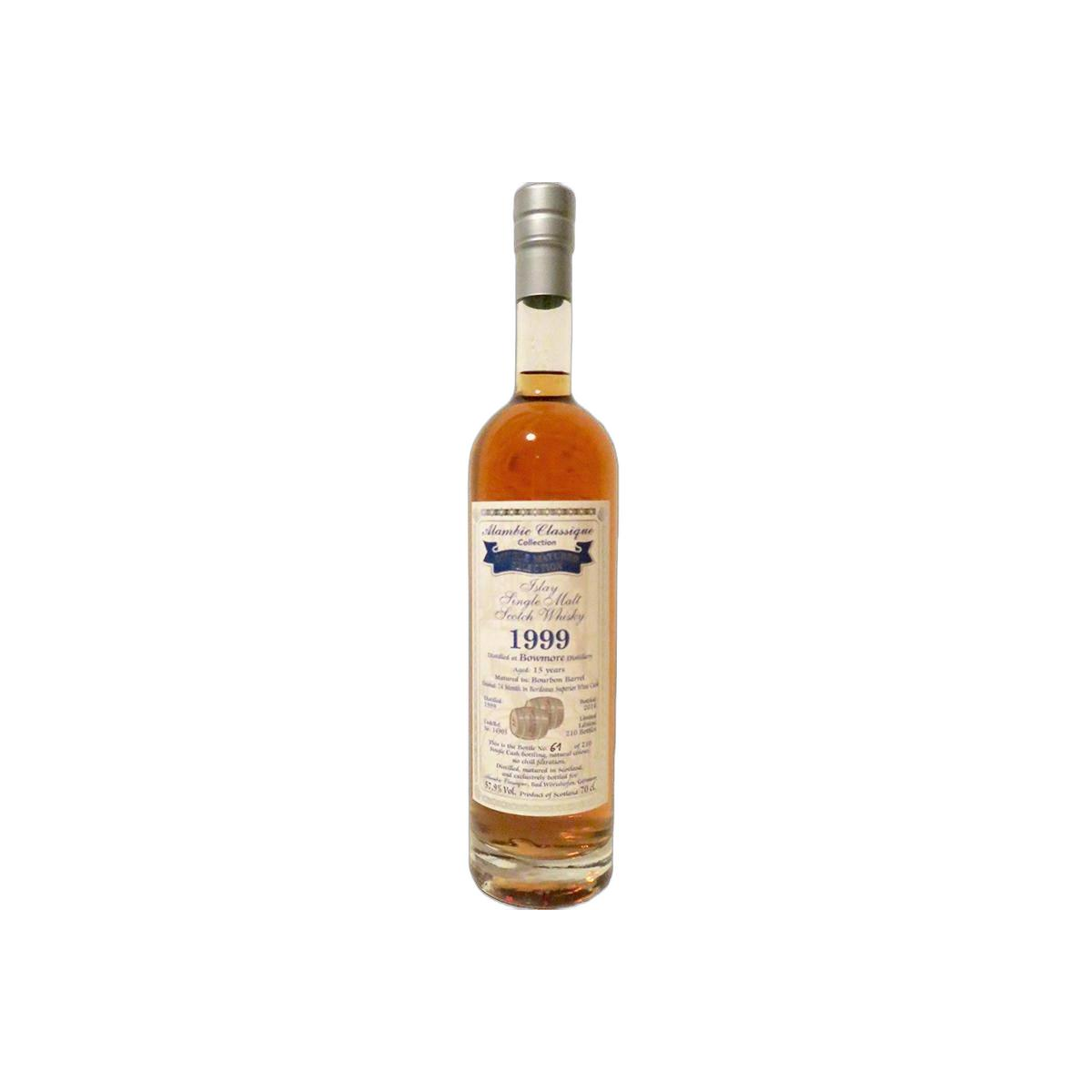 Bowmore 1999 15 Years Single Malt Whisky